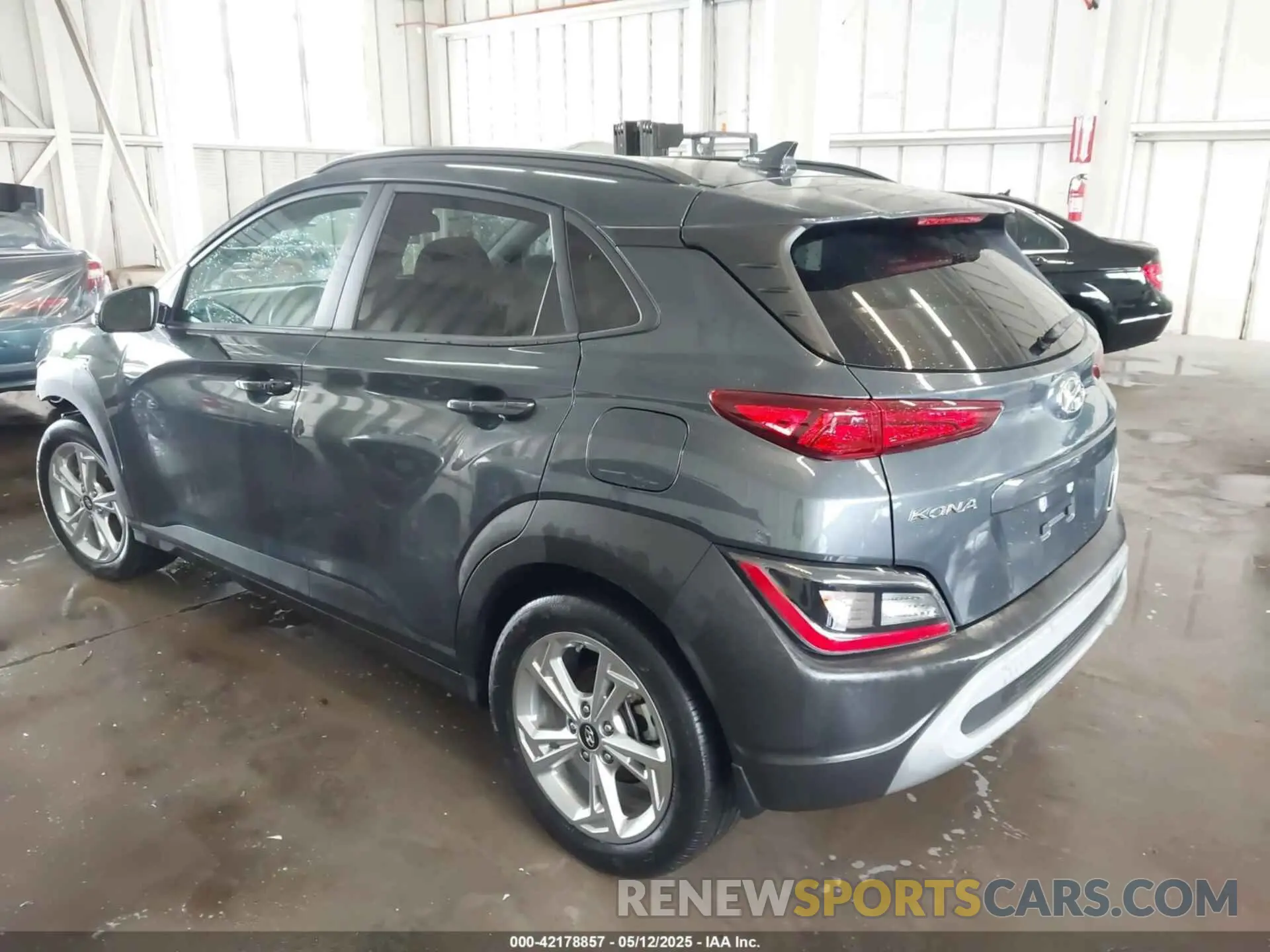 3 Photograph of a damaged car KM8K32ABXNU880163 HYUNDAI KONA 2022