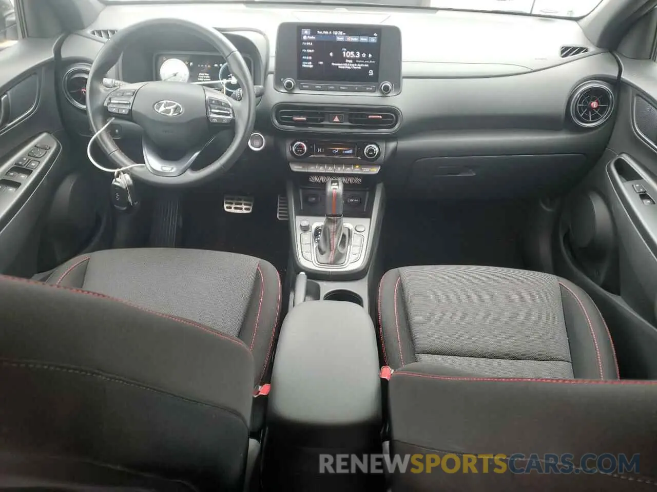 8 Photograph of a damaged car KM8K33A30NU901021 HYUNDAI KONA 2022