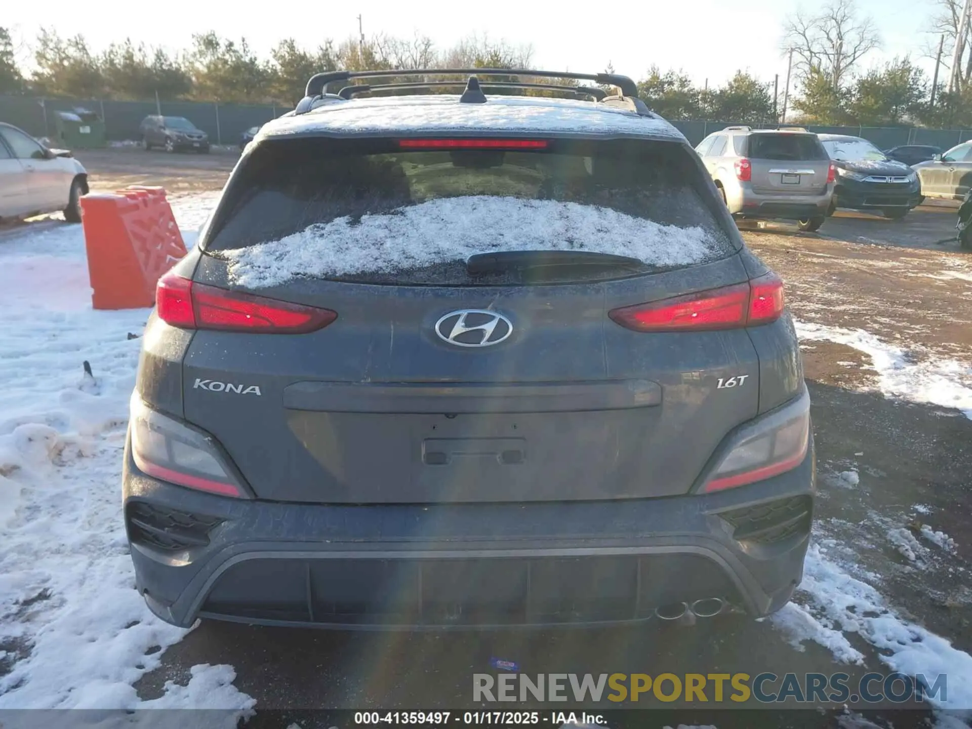 16 Фотография поврежденного автомобиля KM8K33A31NU817693 HYUNDAI KONA 2022