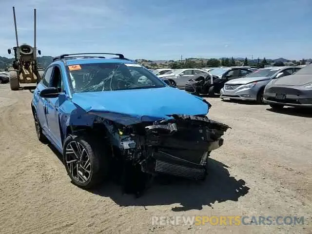 14 Photograph of a damaged car KM8K33A33NU919366 HYUNDAI KONA 2022