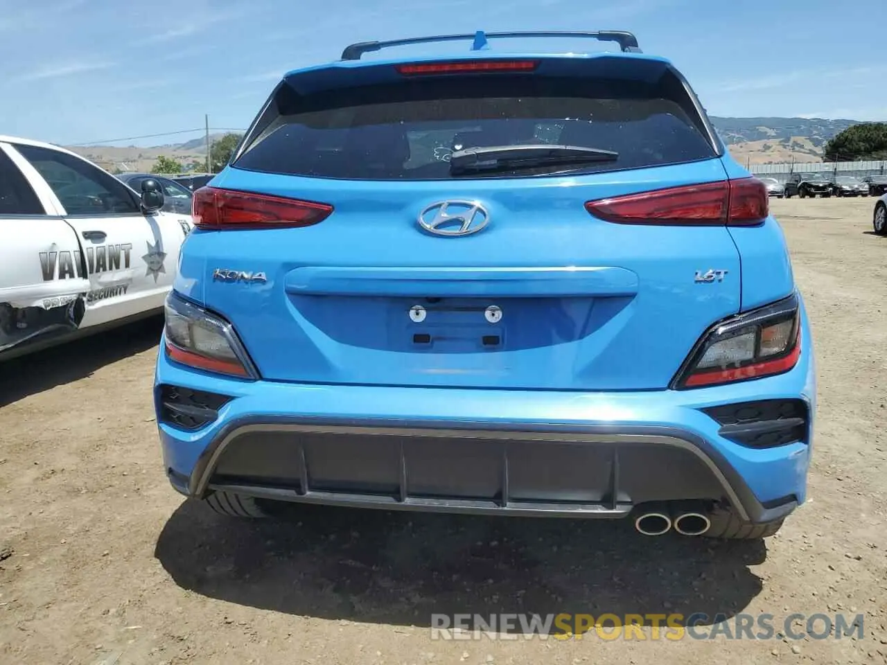 6 Photograph of a damaged car KM8K33A33NU919366 HYUNDAI KONA 2022