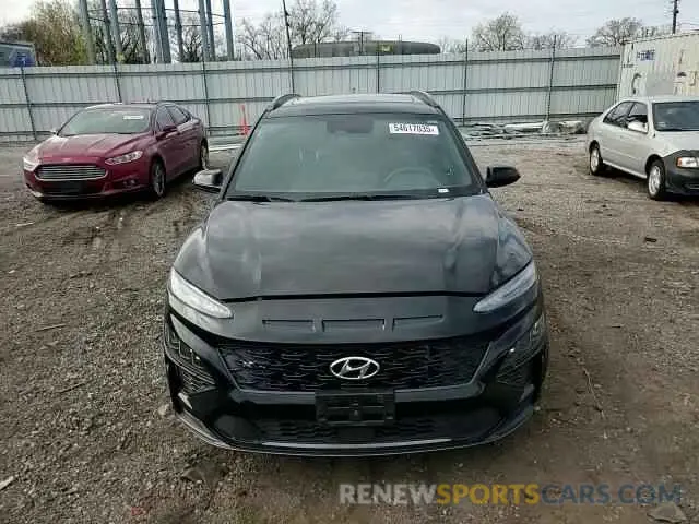13 Photograph of a damaged car KM8K33A35NU884698 HYUNDAI KONA 2022