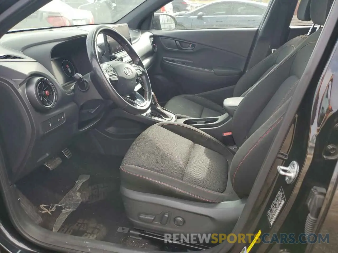 7 Photograph of a damaged car KM8K33A35NU884698 HYUNDAI KONA 2022