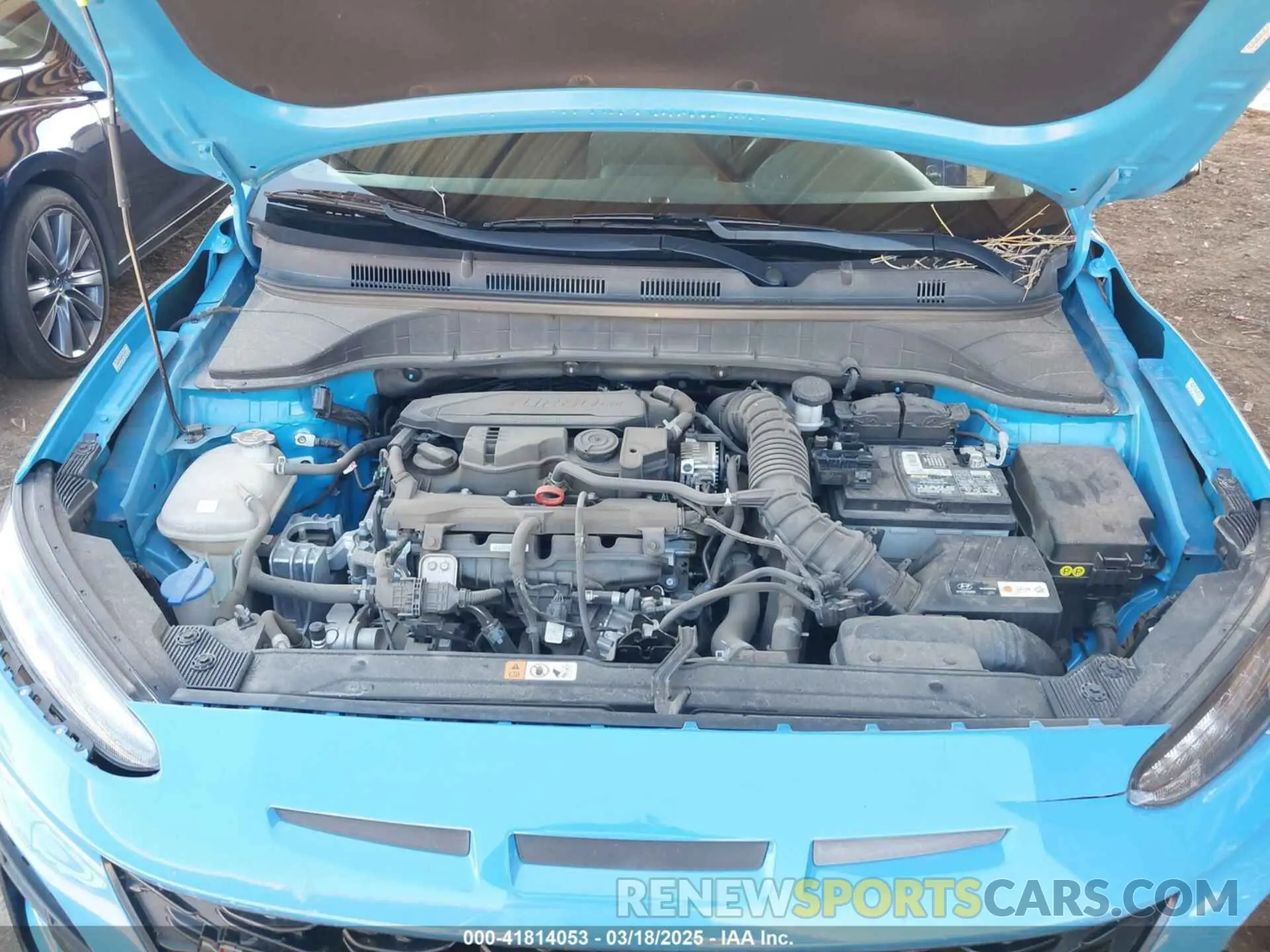10 Photograph of a damaged car KM8K33A36NU824980 HYUNDAI KONA 2022