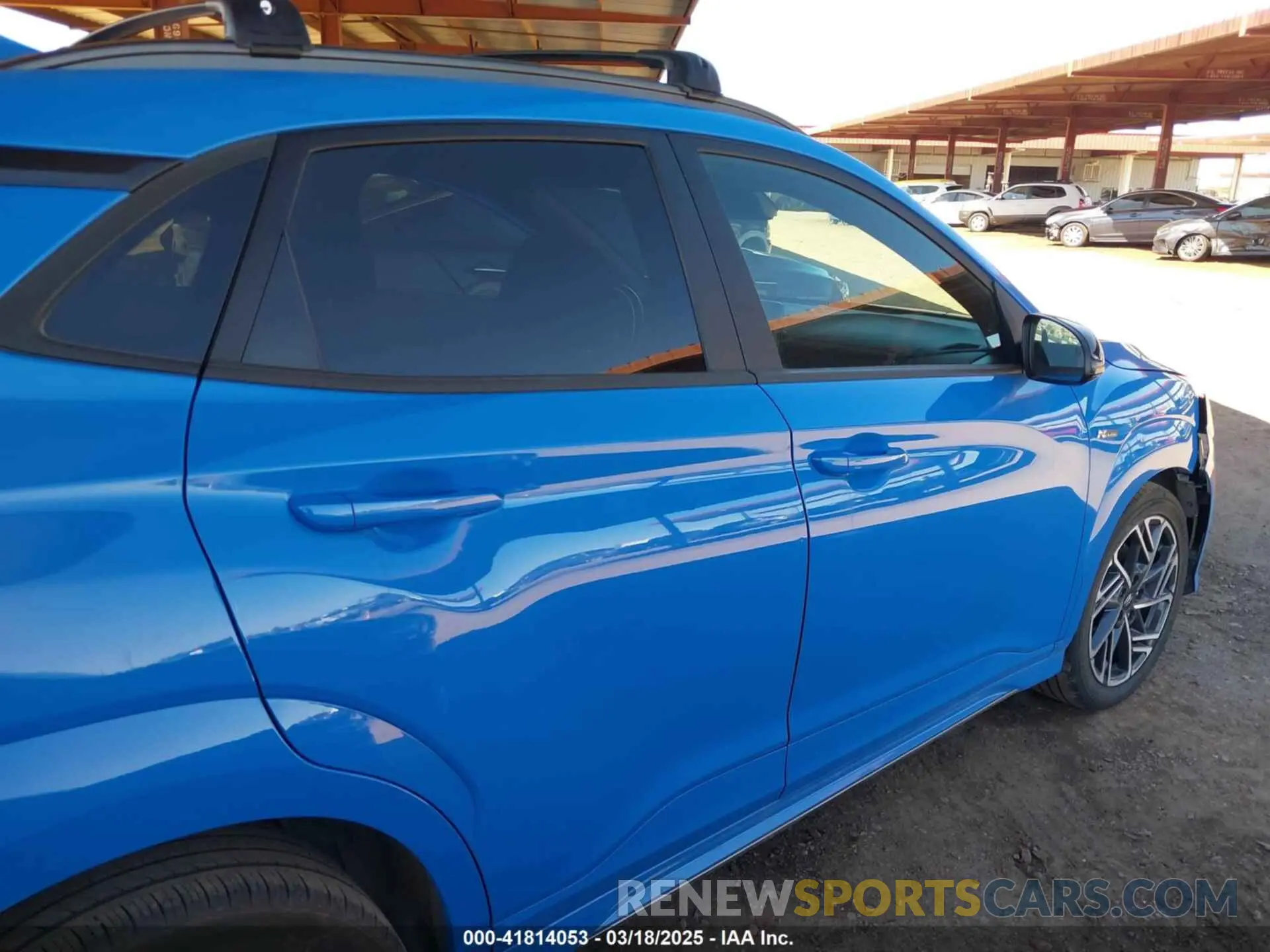 13 Photograph of a damaged car KM8K33A36NU824980 HYUNDAI KONA 2022