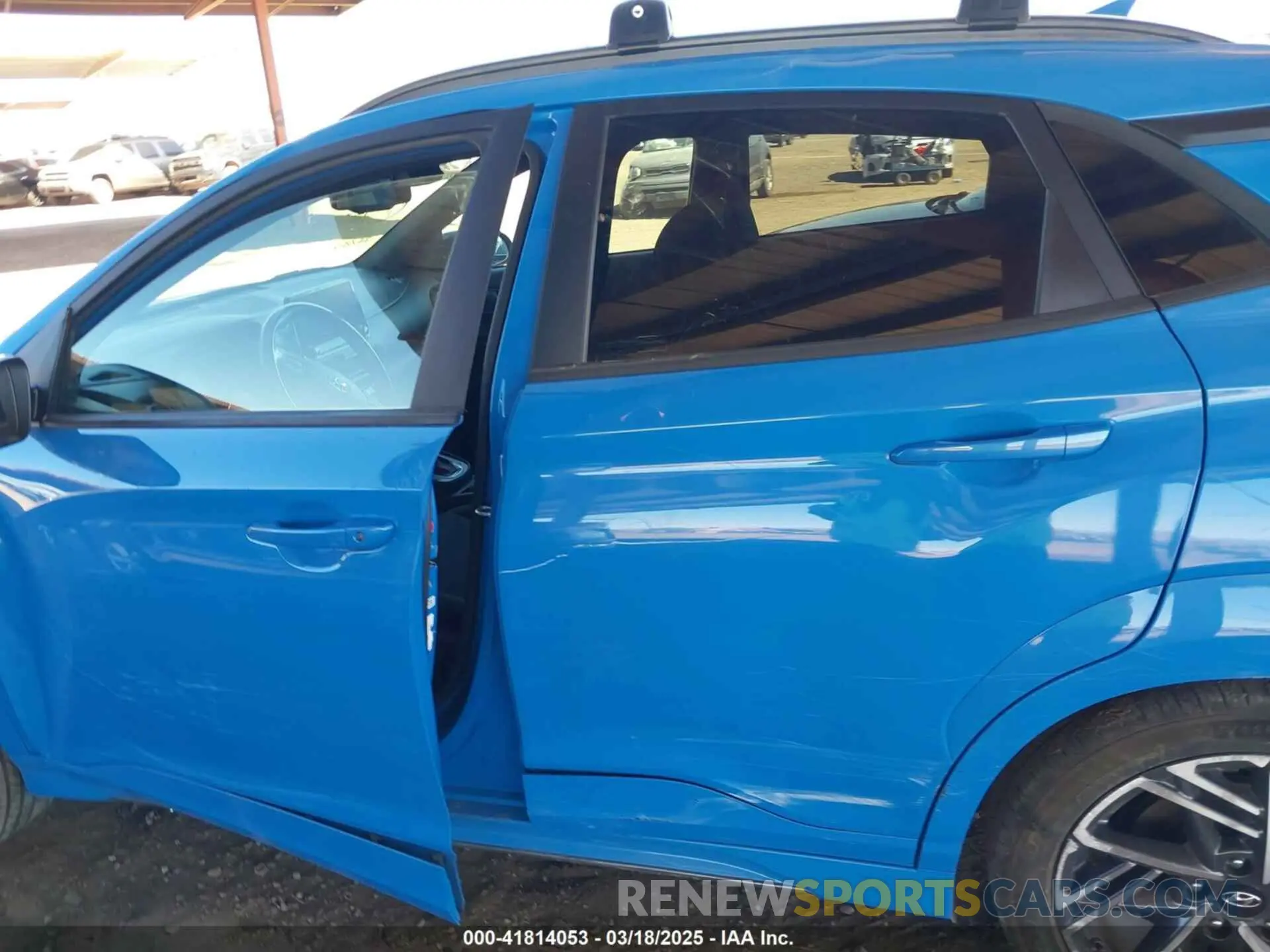 14 Photograph of a damaged car KM8K33A36NU824980 HYUNDAI KONA 2022