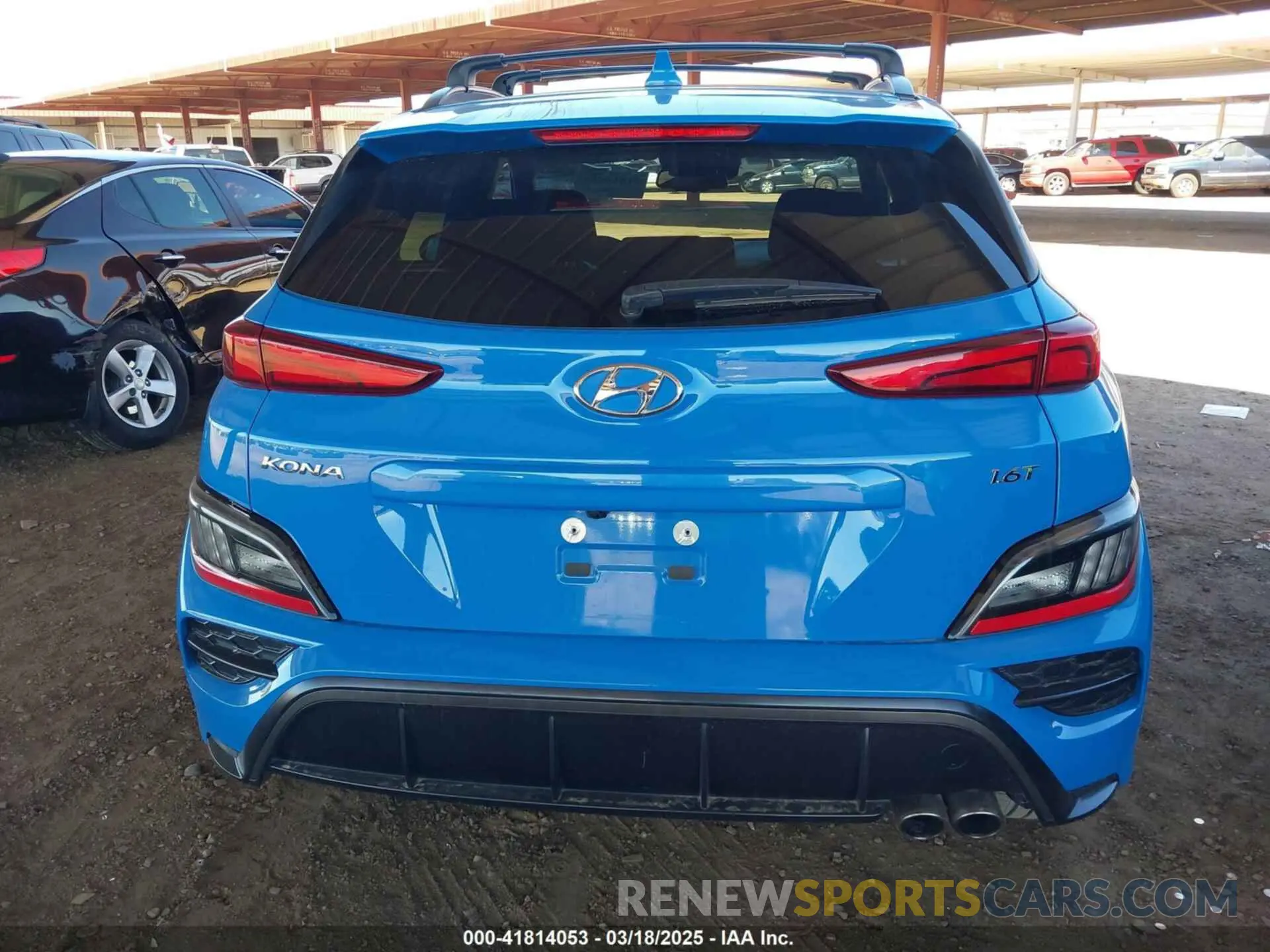 16 Photograph of a damaged car KM8K33A36NU824980 HYUNDAI KONA 2022