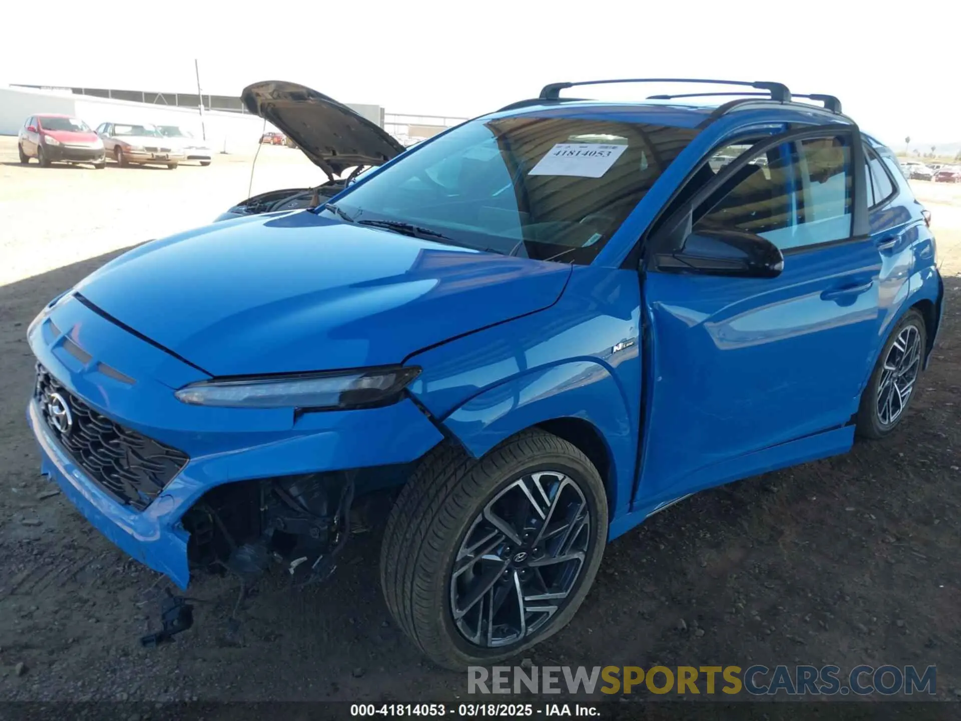 6 Photograph of a damaged car KM8K33A36NU824980 HYUNDAI KONA 2022