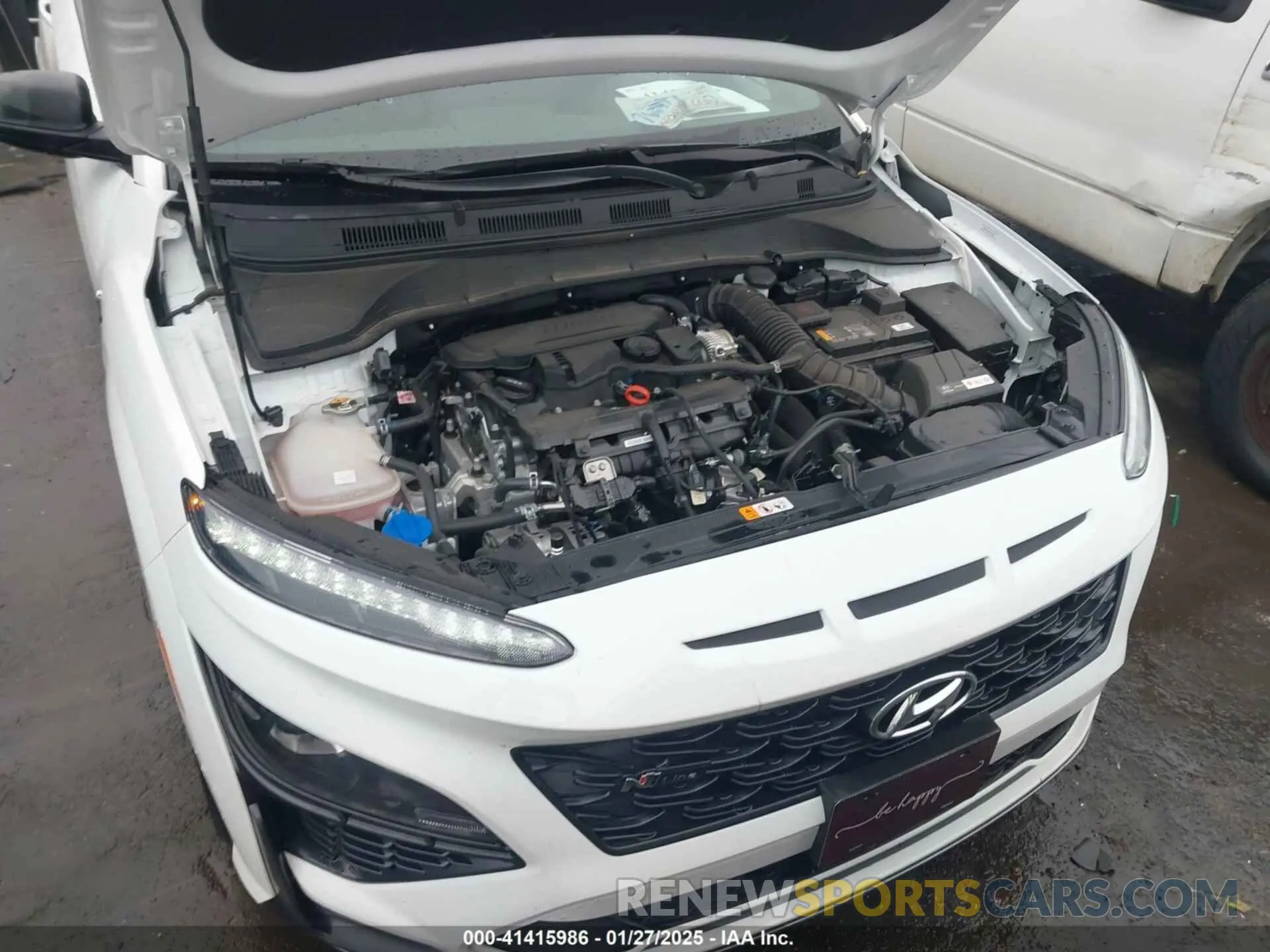10 Photograph of a damaged car KM8K33A37NU928300 HYUNDAI KONA 2022