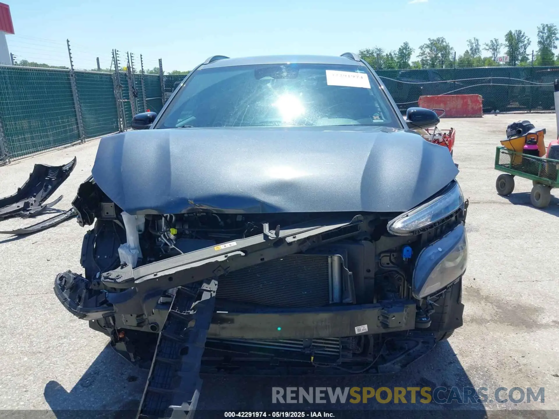 13 Фотография поврежденного автомобиля KM8K33A39NU800995 HYUNDAI KONA 2022