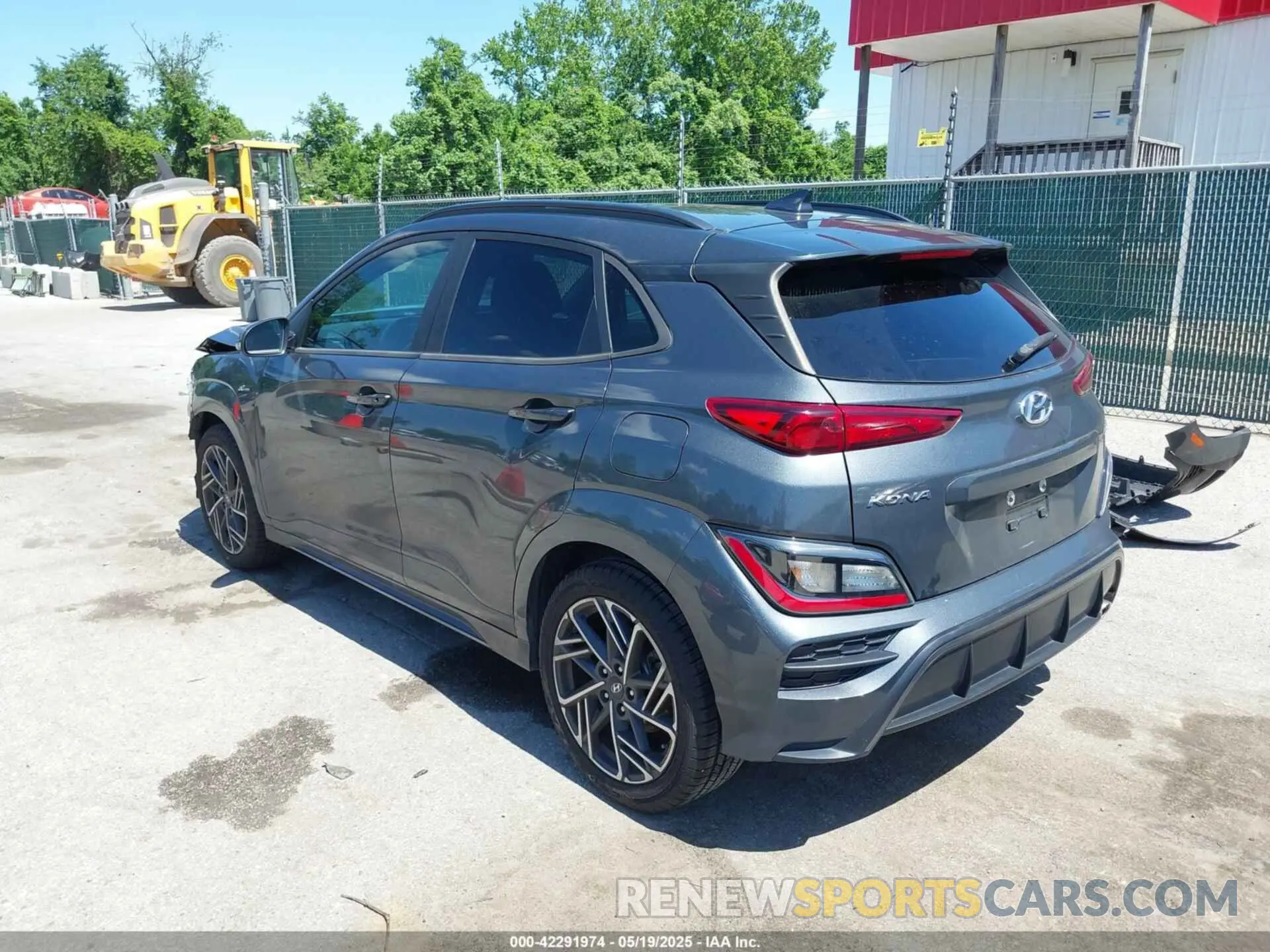 3 Фотография поврежденного автомобиля KM8K33A39NU800995 HYUNDAI KONA 2022