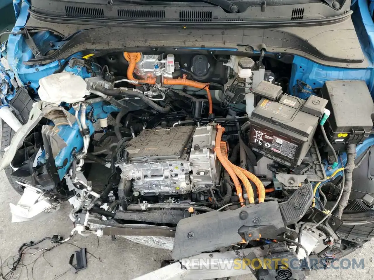 12 Photograph of a damaged car KM8K33AG4NU156146 HYUNDAI KONA 2022