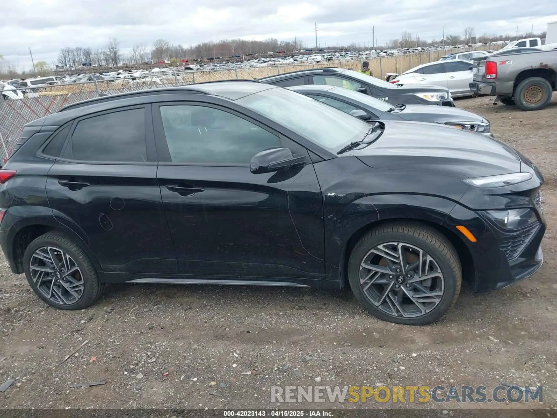 13 Photograph of a damaged car KM8K3CA31NU785456 HYUNDAI KONA 2022