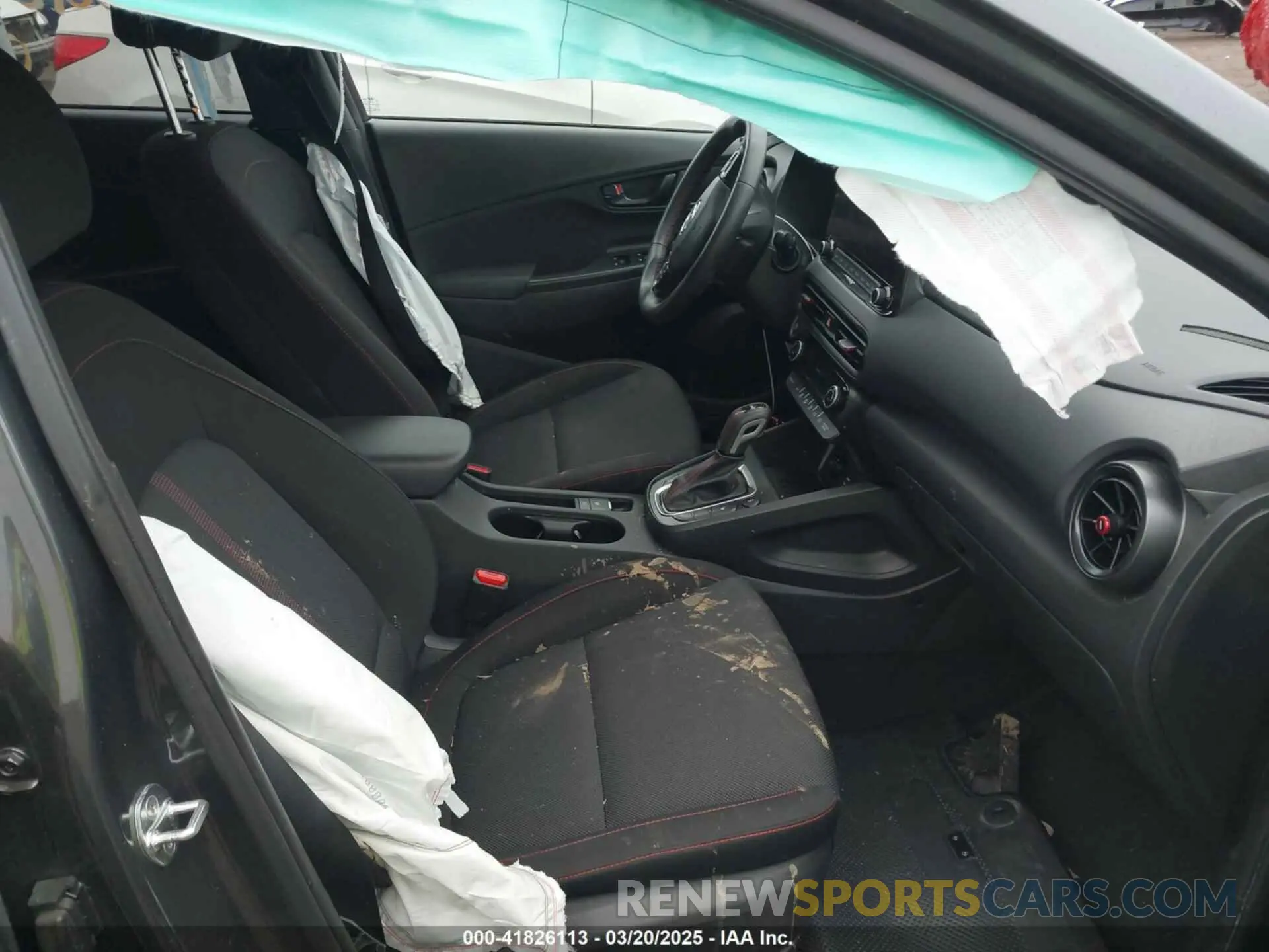 5 Photograph of a damaged car KM8K3CA32NU923862 HYUNDAI KONA 2022