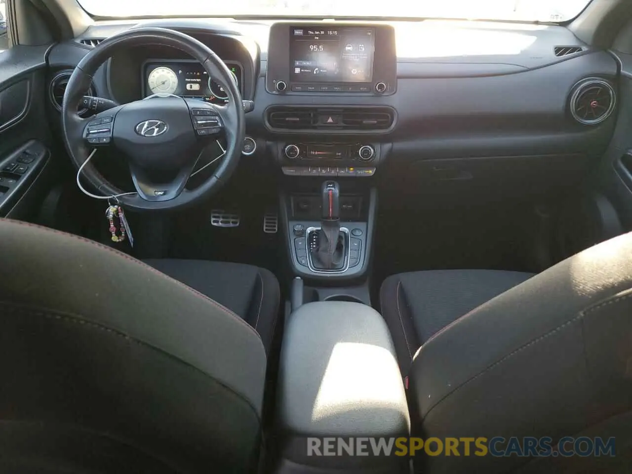 8 Photograph of a damaged car KM8K3CA33NU796555 HYUNDAI KONA 2022