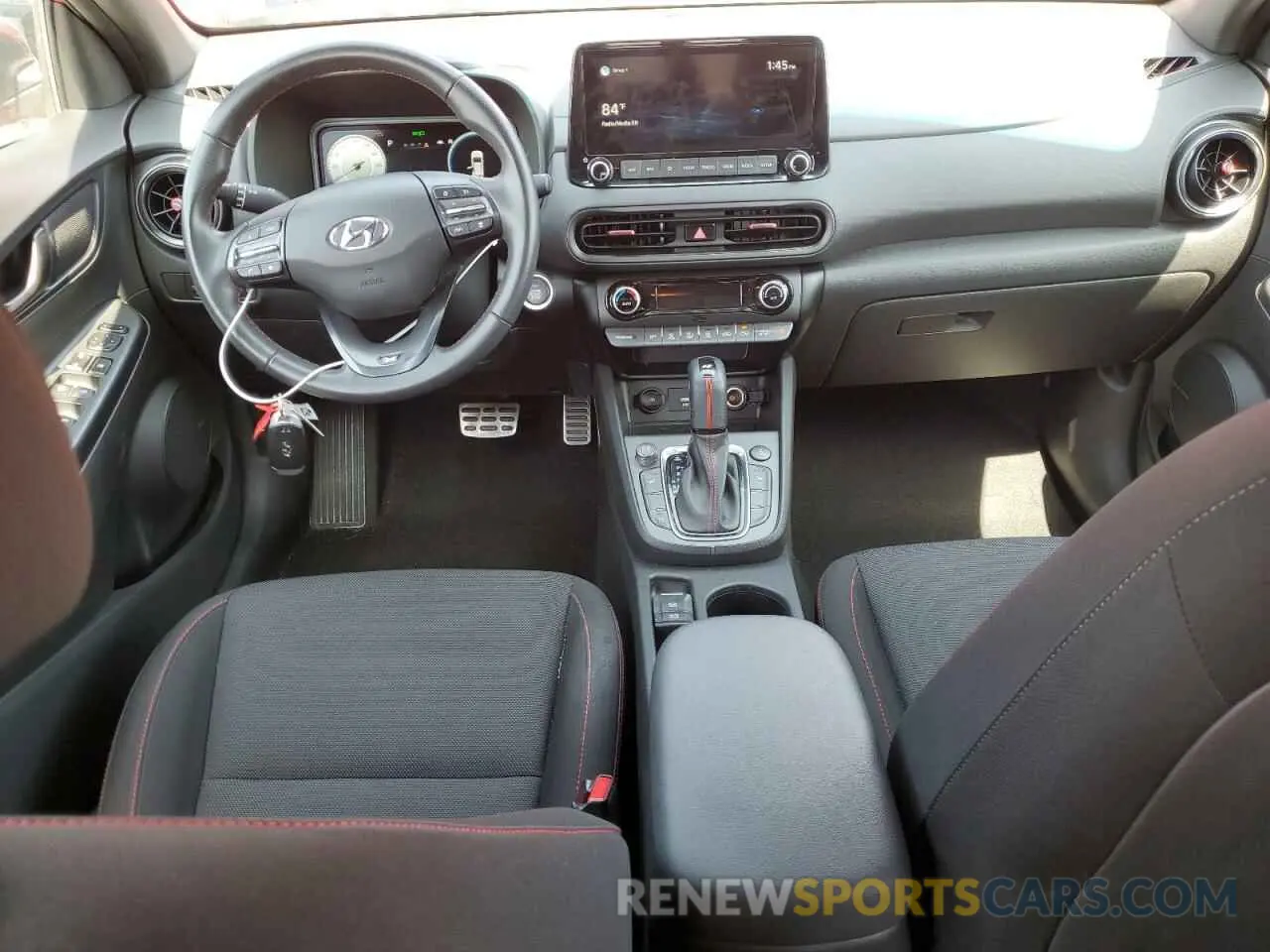 8 Photograph of a damaged car KM8K3CA34NU790750 HYUNDAI KONA 2022