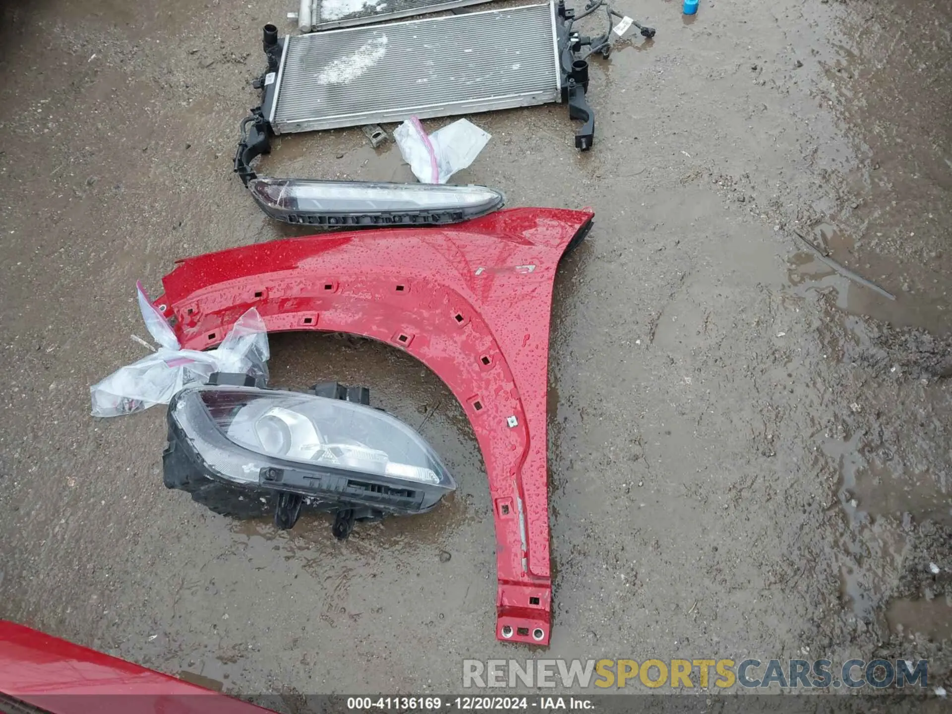 20 Photograph of a damaged car KM8K3CA39NU799962 HYUNDAI KONA 2022