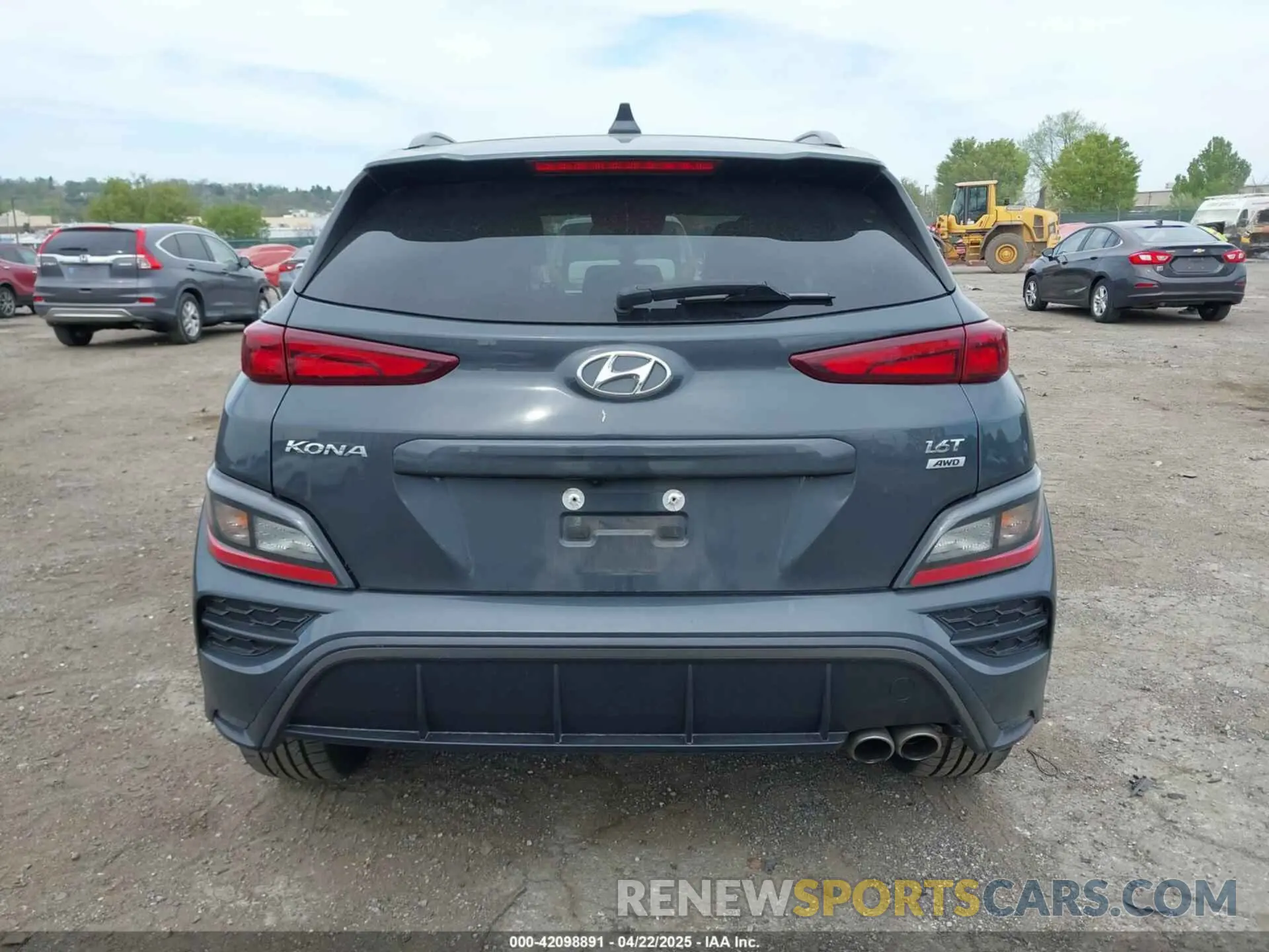 15 Photograph of a damaged car KM8K3CA3XNU774519 HYUNDAI KONA 2022