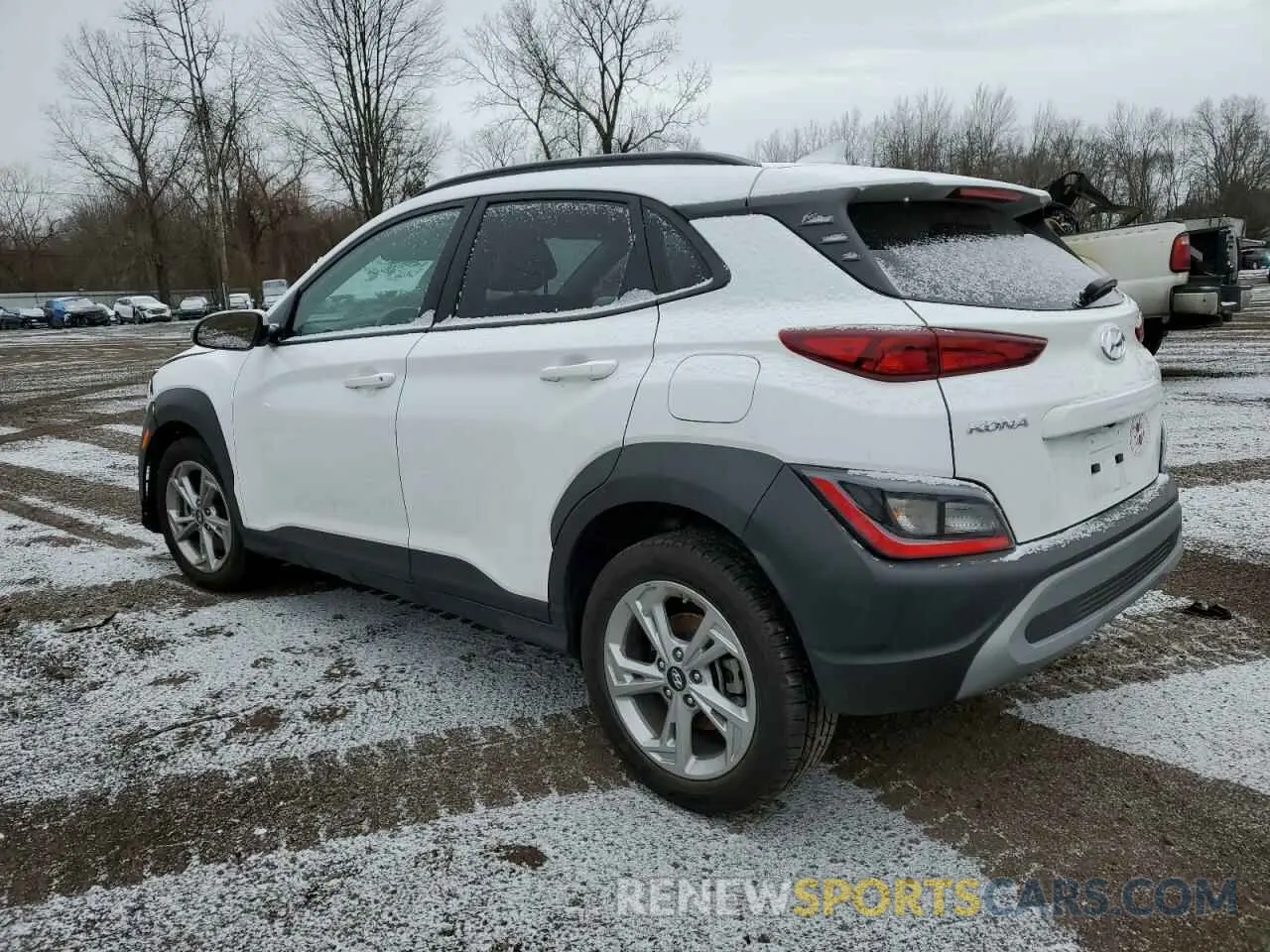 2 Фотография поврежденного автомобиля KM8K3CAB1NU899738 HYUNDAI KONA 2022