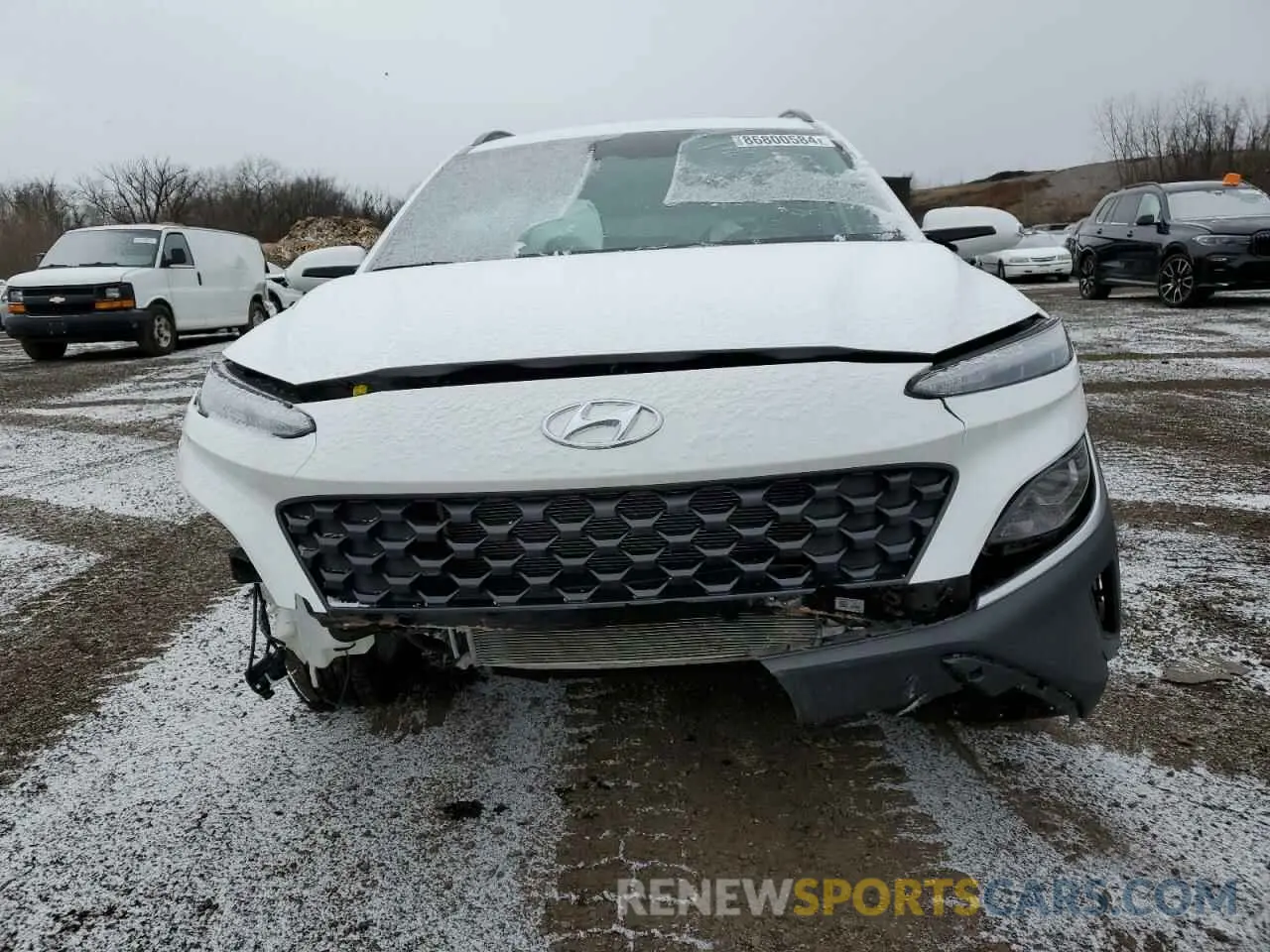 5 Фотография поврежденного автомобиля KM8K3CAB1NU899738 HYUNDAI KONA 2022