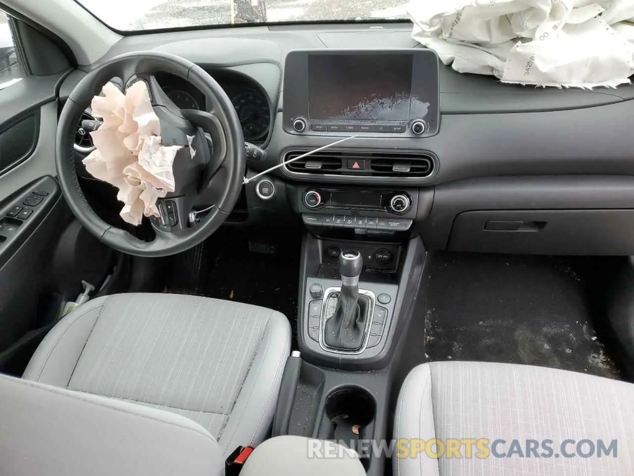 8 Фотография поврежденного автомобиля KM8K3CAB1NU899738 HYUNDAI KONA 2022