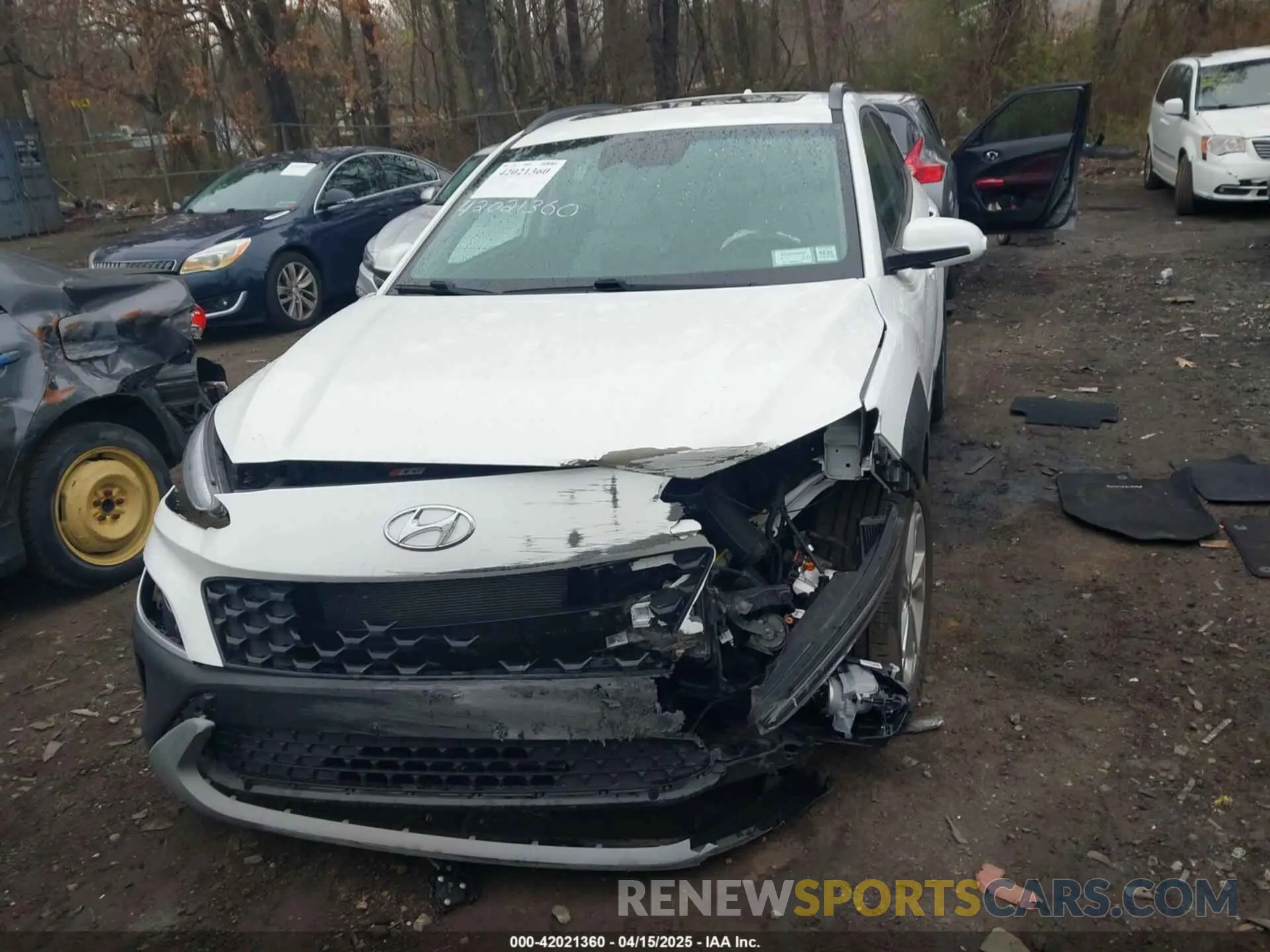 11 Фотография поврежденного автомобиля KM8K3CAB2NU858308 HYUNDAI KONA 2022