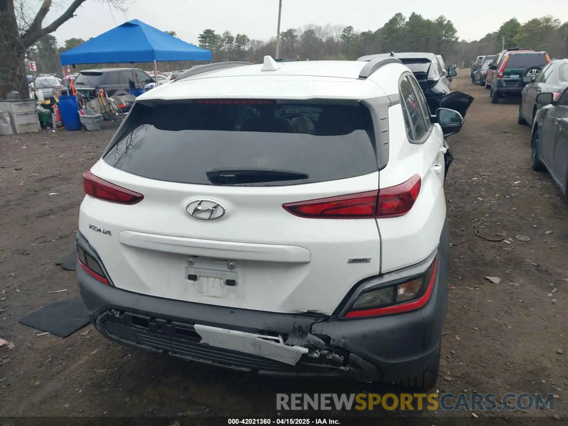 15 Фотография поврежденного автомобиля KM8K3CAB2NU858308 HYUNDAI KONA 2022