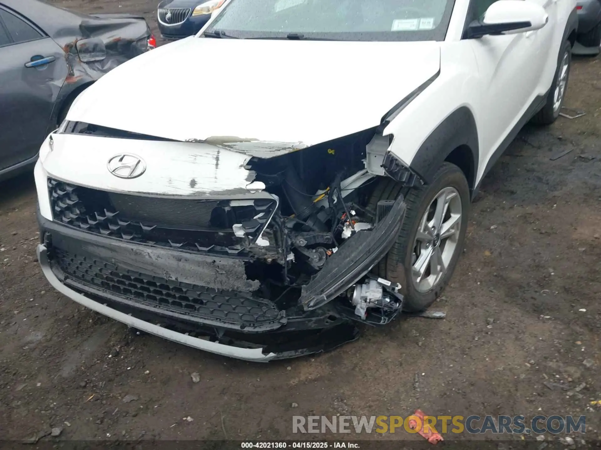 6 Фотография поврежденного автомобиля KM8K3CAB2NU858308 HYUNDAI KONA 2022