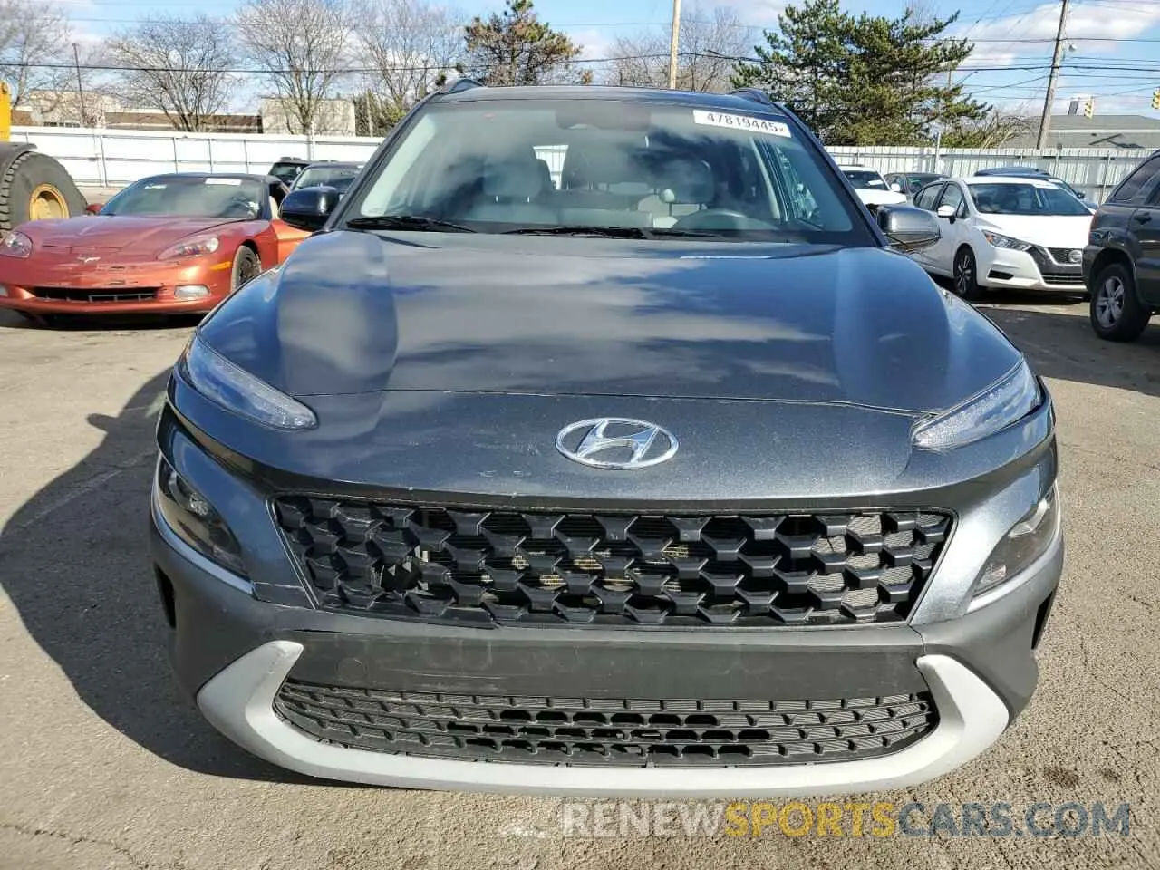 5 Photograph of a damaged car KM8K3CAB4NU808204 HYUNDAI KONA 2022