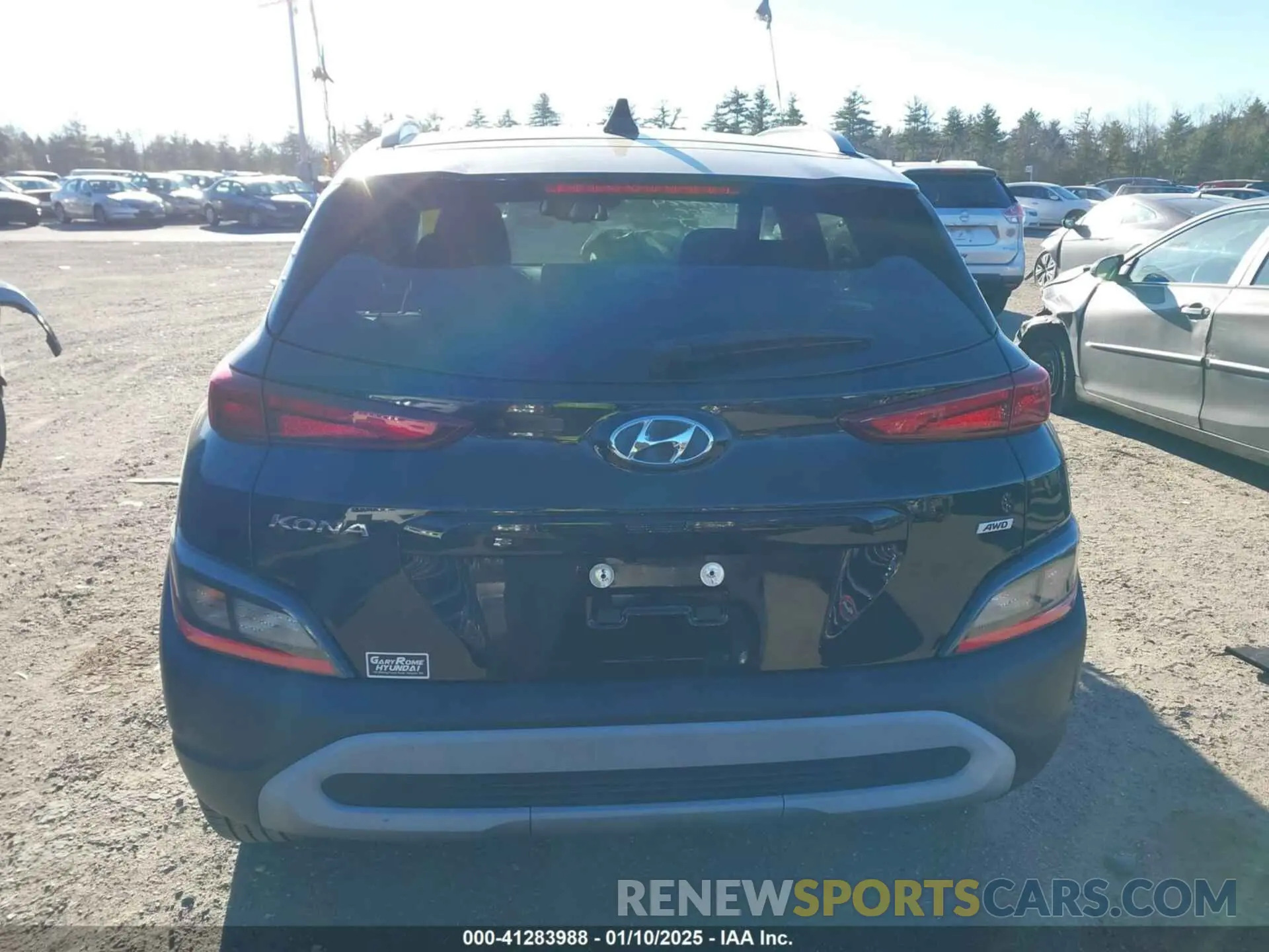 16 Фотография поврежденного автомобиля KM8K3CAB5NU860196 HYUNDAI KONA 2022