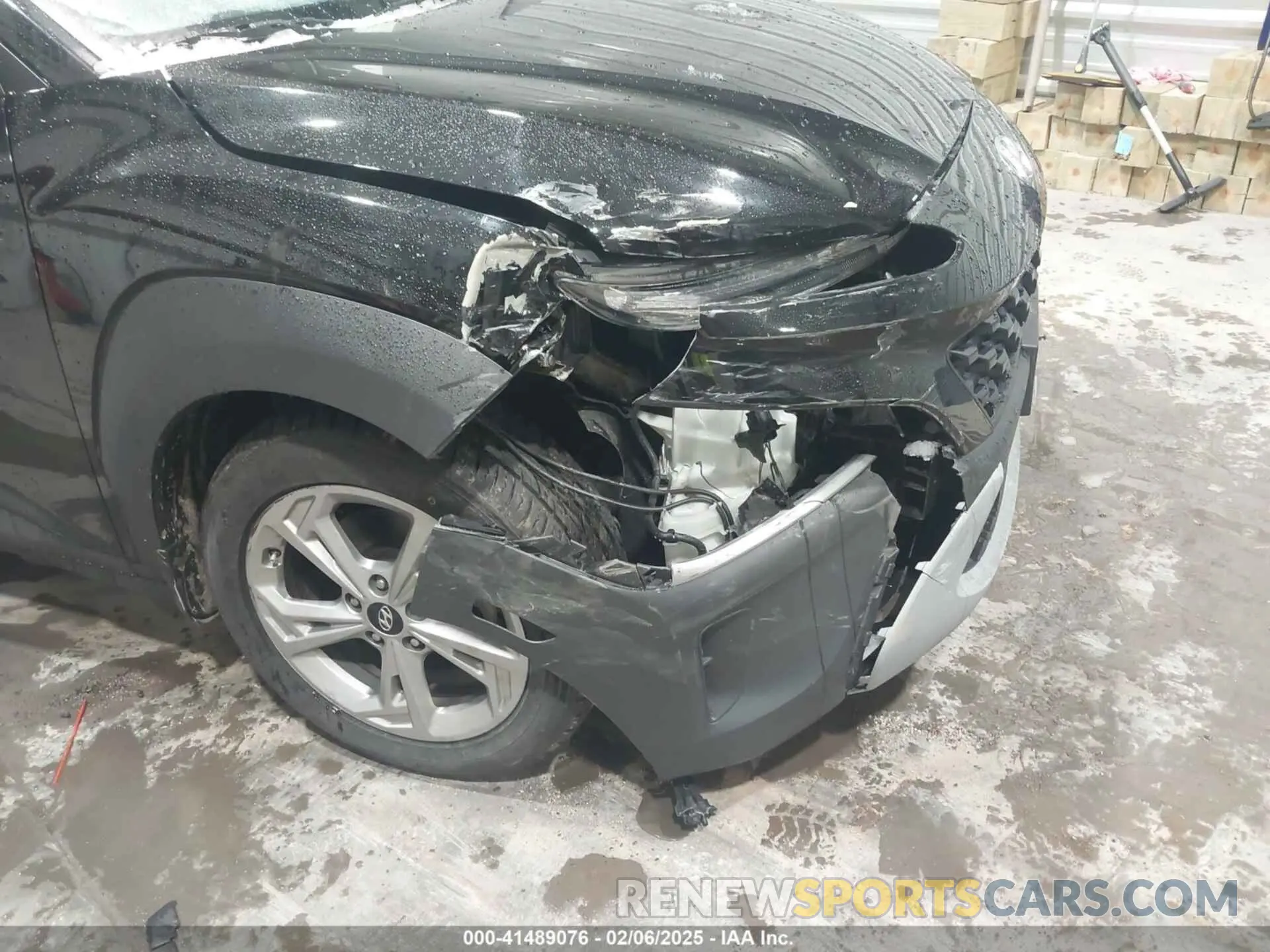 6 Фотография поврежденного автомобиля KM8K3CAB7NU856845 HYUNDAI KONA 2022