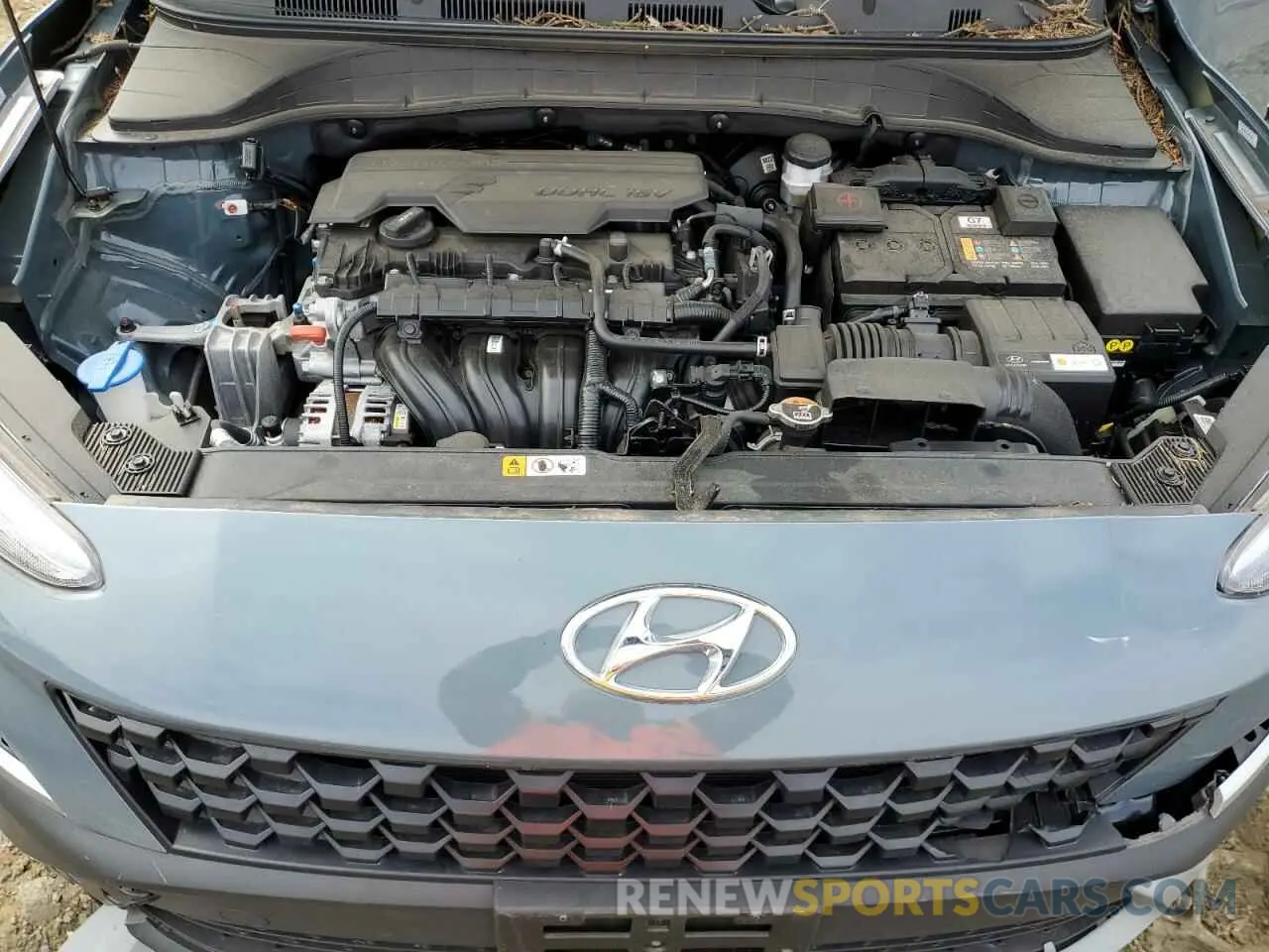 13 Photograph of a damaged car KM8K3CAB7NU900293 HYUNDAI KONA 2022