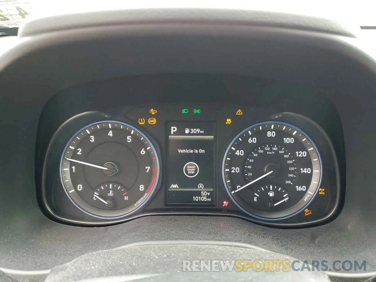 9 Photograph of a damaged car KM8K3CAB7NU900293 HYUNDAI KONA 2022