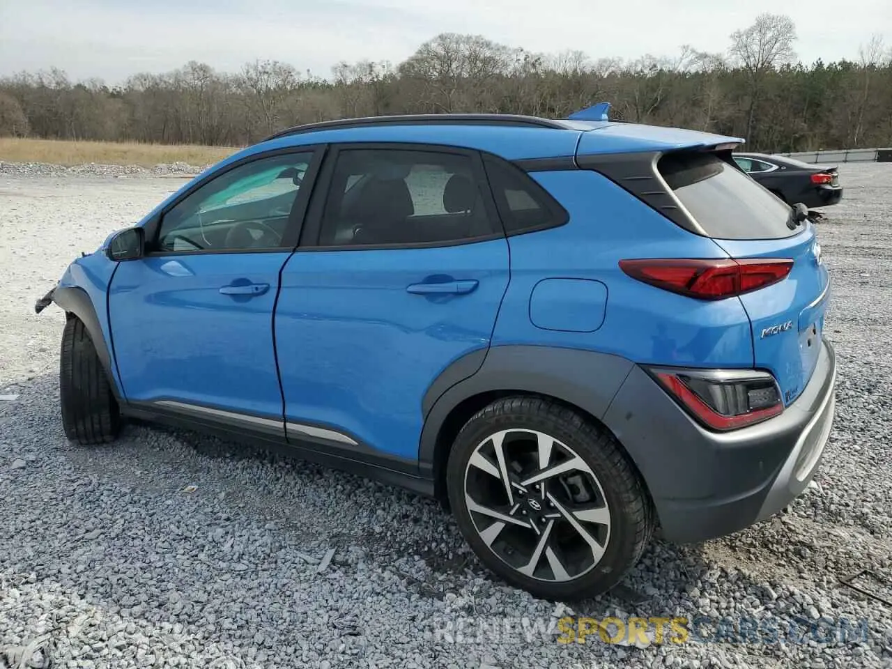 2 Photograph of a damaged car KM8K53A32NU794399 HYUNDAI KONA 2022