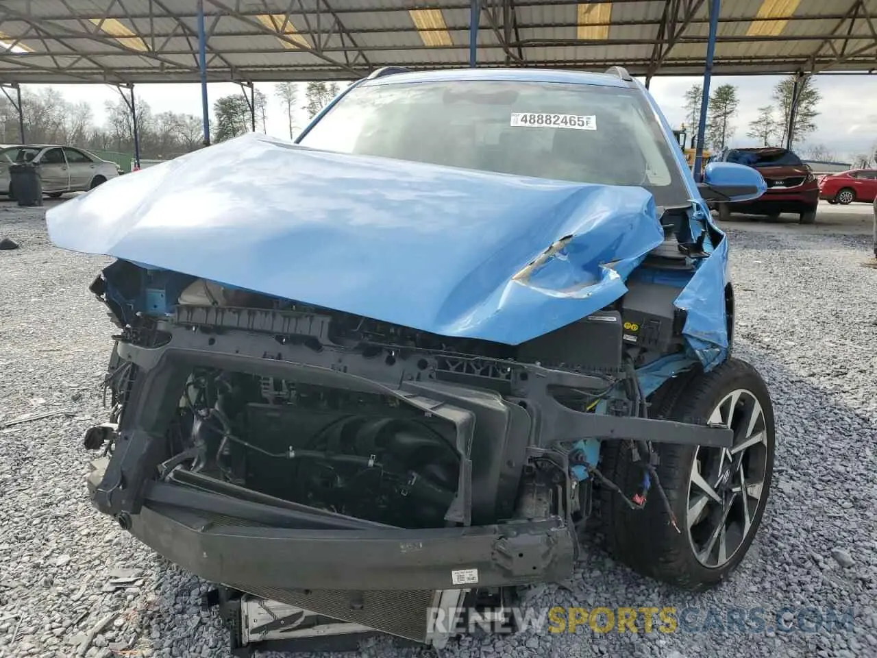 5 Photograph of a damaged car KM8K53A32NU794399 HYUNDAI KONA 2022