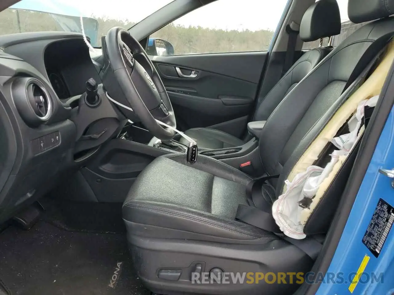7 Photograph of a damaged car KM8K53A32NU794399 HYUNDAI KONA 2022