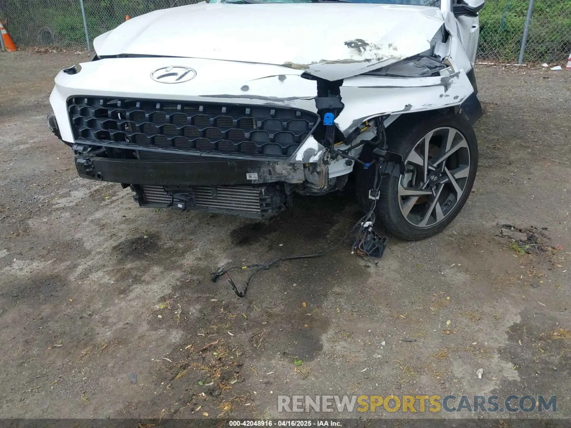 6 Photograph of a damaged car KM8K53A34NU804978 HYUNDAI KONA 2022