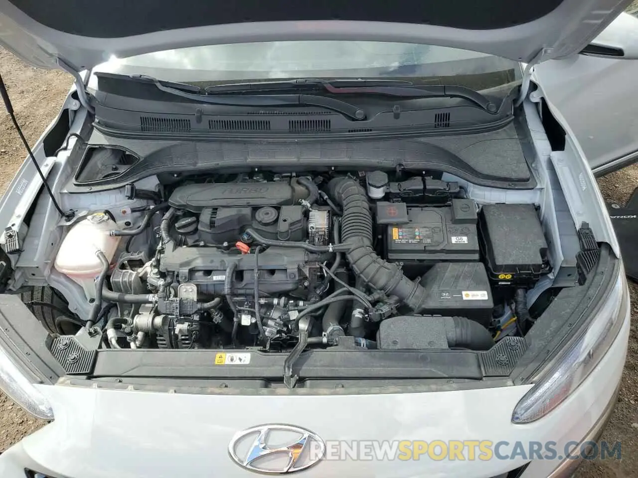 12 Фотография поврежденного автомобиля KM8K53A39NU868613 HYUNDAI KONA 2022