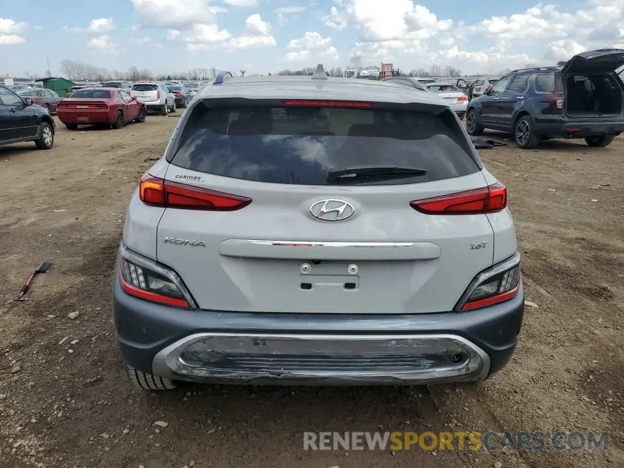 6 Фотография поврежденного автомобиля KM8K53A39NU868613 HYUNDAI KONA 2022
