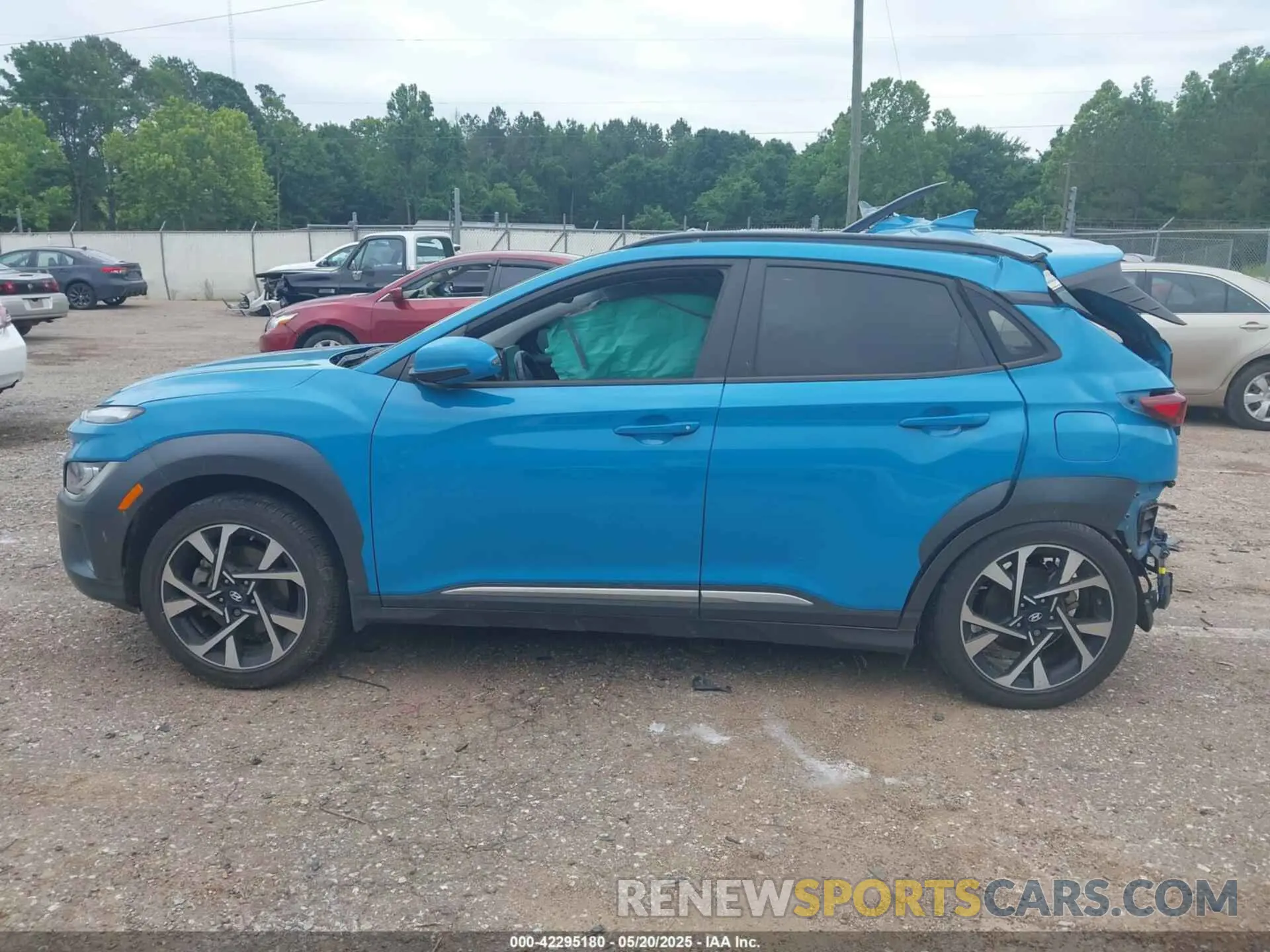 15 Photograph of a damaged car KM8K53A3XNU853067 HYUNDAI KONA 2022