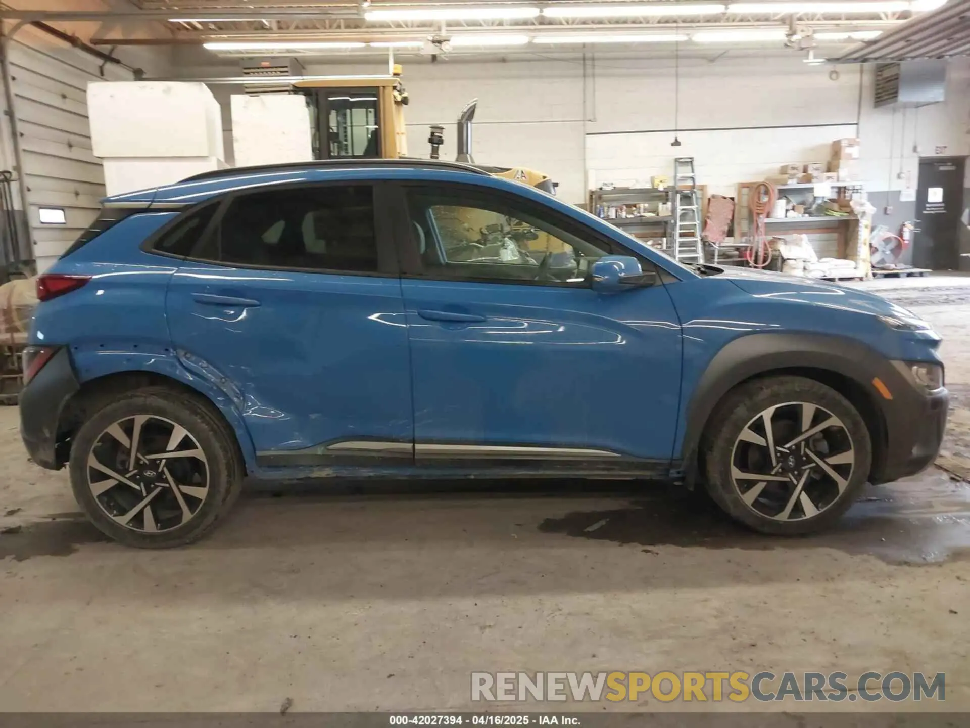 14 Photograph of a damaged car KM8K5CA31NU878259 HYUNDAI KONA 2022