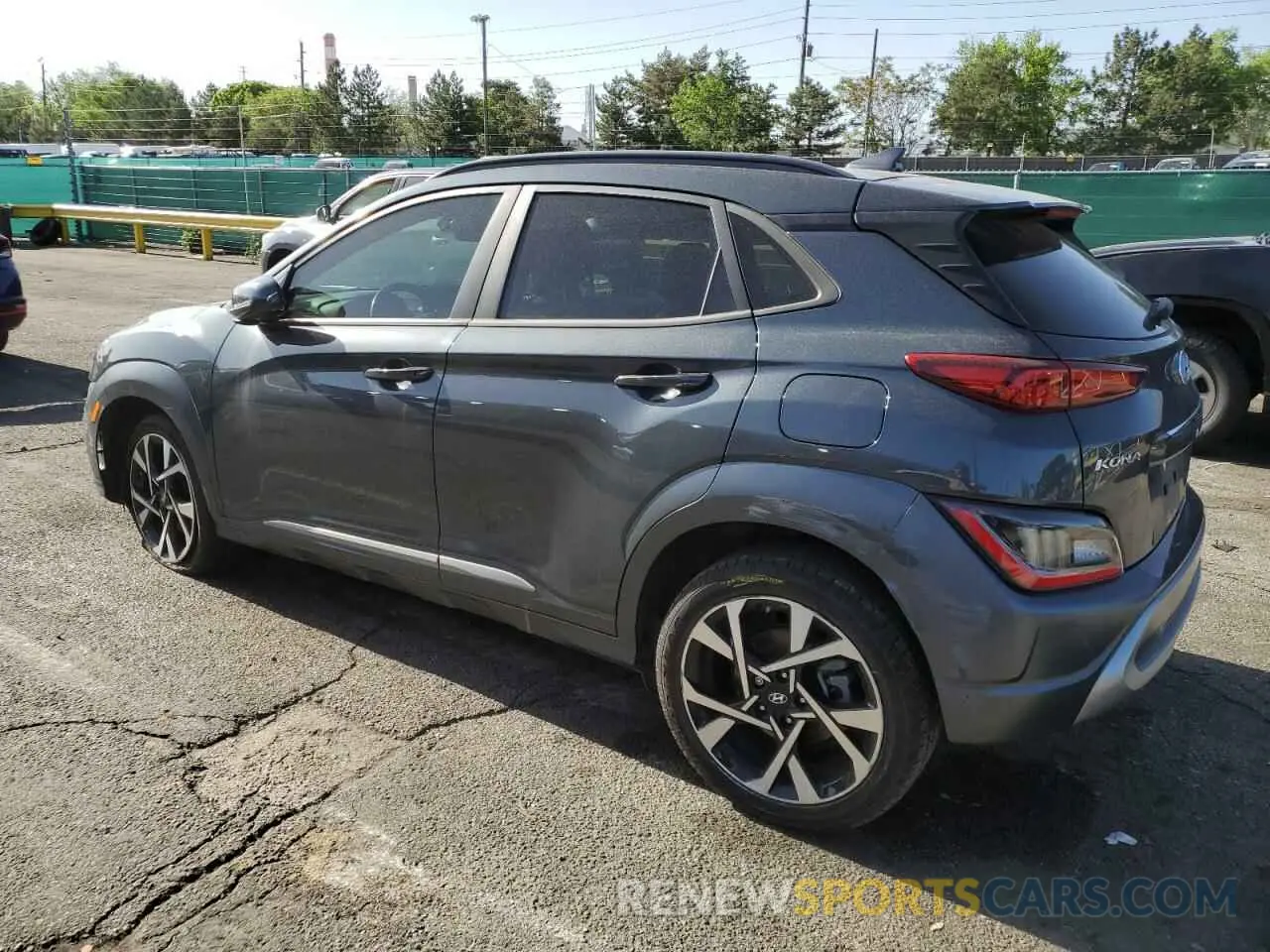 2 Фотография поврежденного автомобиля KM8K5CA33NU863326 HYUNDAI KONA 2022