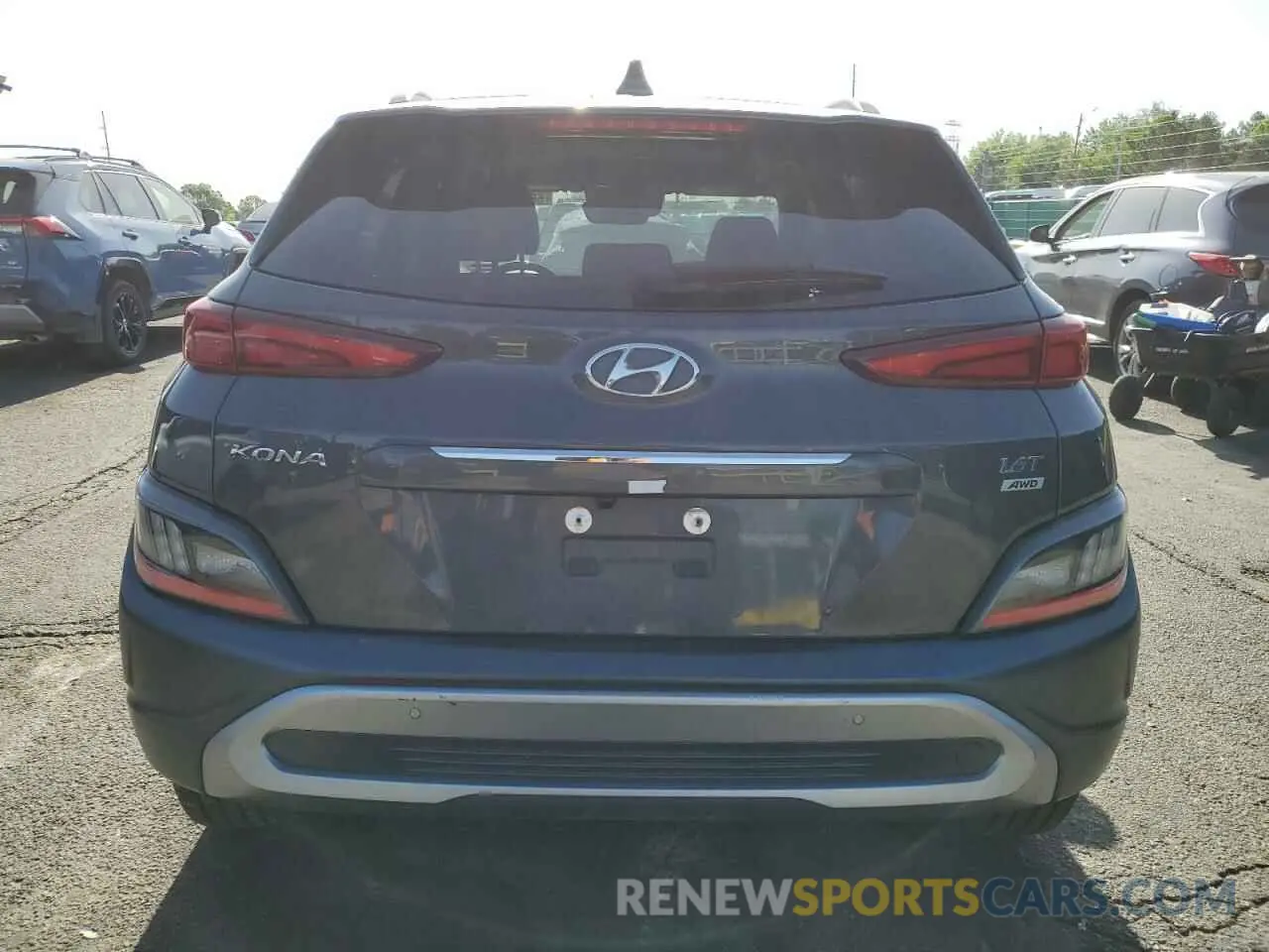 6 Фотография поврежденного автомобиля KM8K5CA33NU863326 HYUNDAI KONA 2022