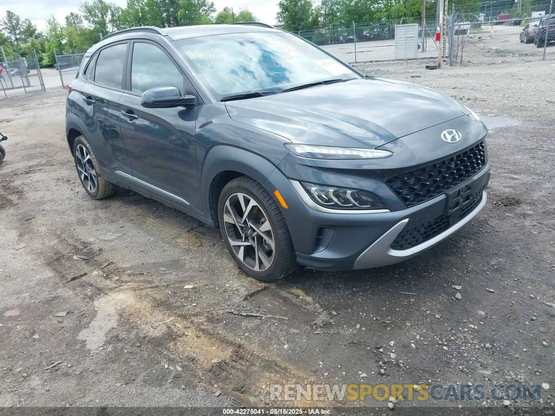 1 Фотография поврежденного автомобиля KM8K5CA33NU926120 HYUNDAI KONA 2022