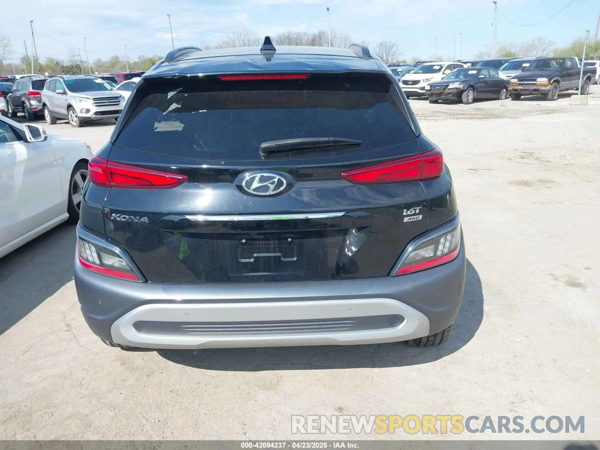 15 Photograph of a damaged car KM8K5CA39NU787983 HYUNDAI KONA 2022
