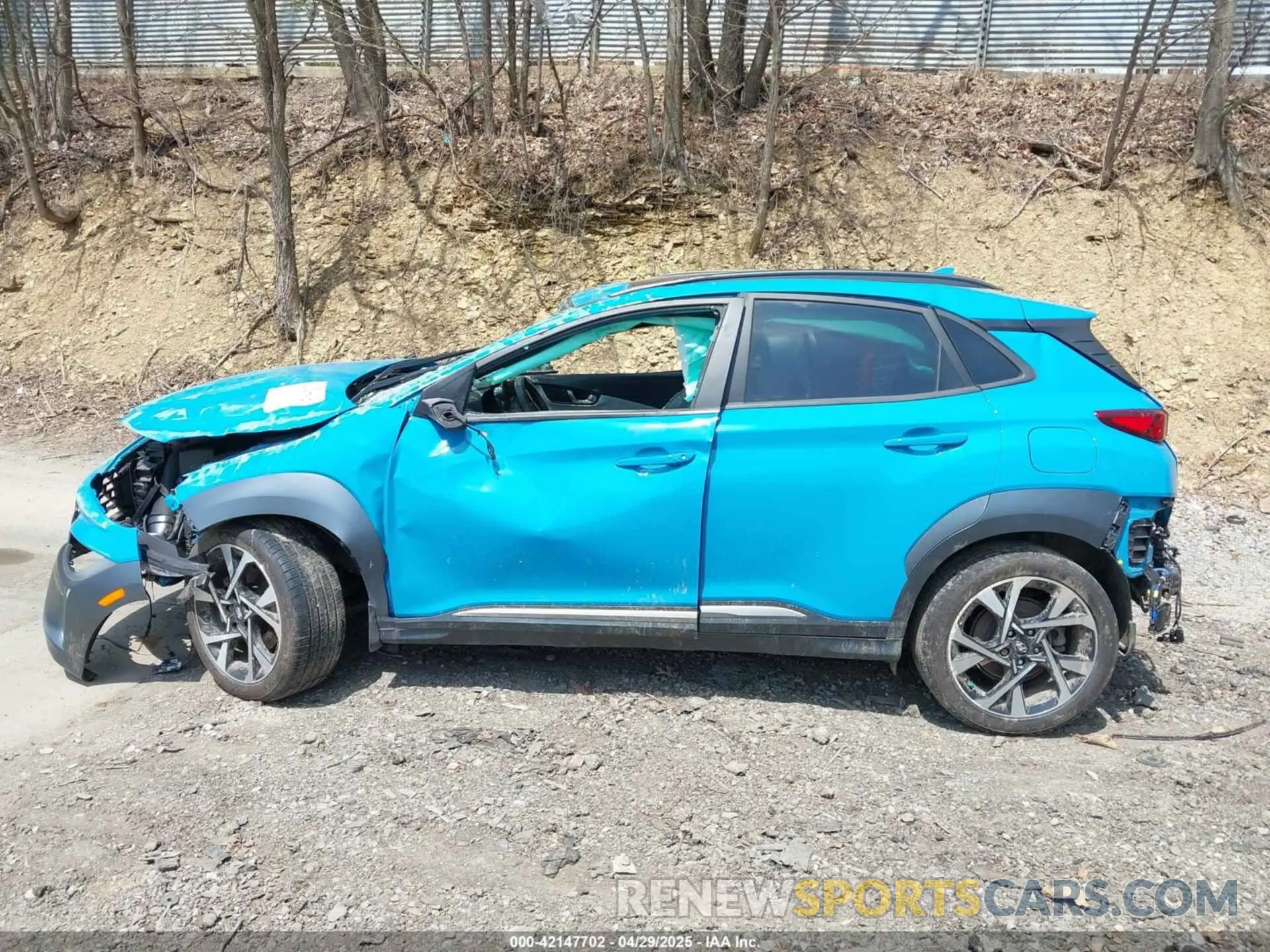 14 Photograph of a damaged car KM8K5CA39NU923822 HYUNDAI KONA 2022