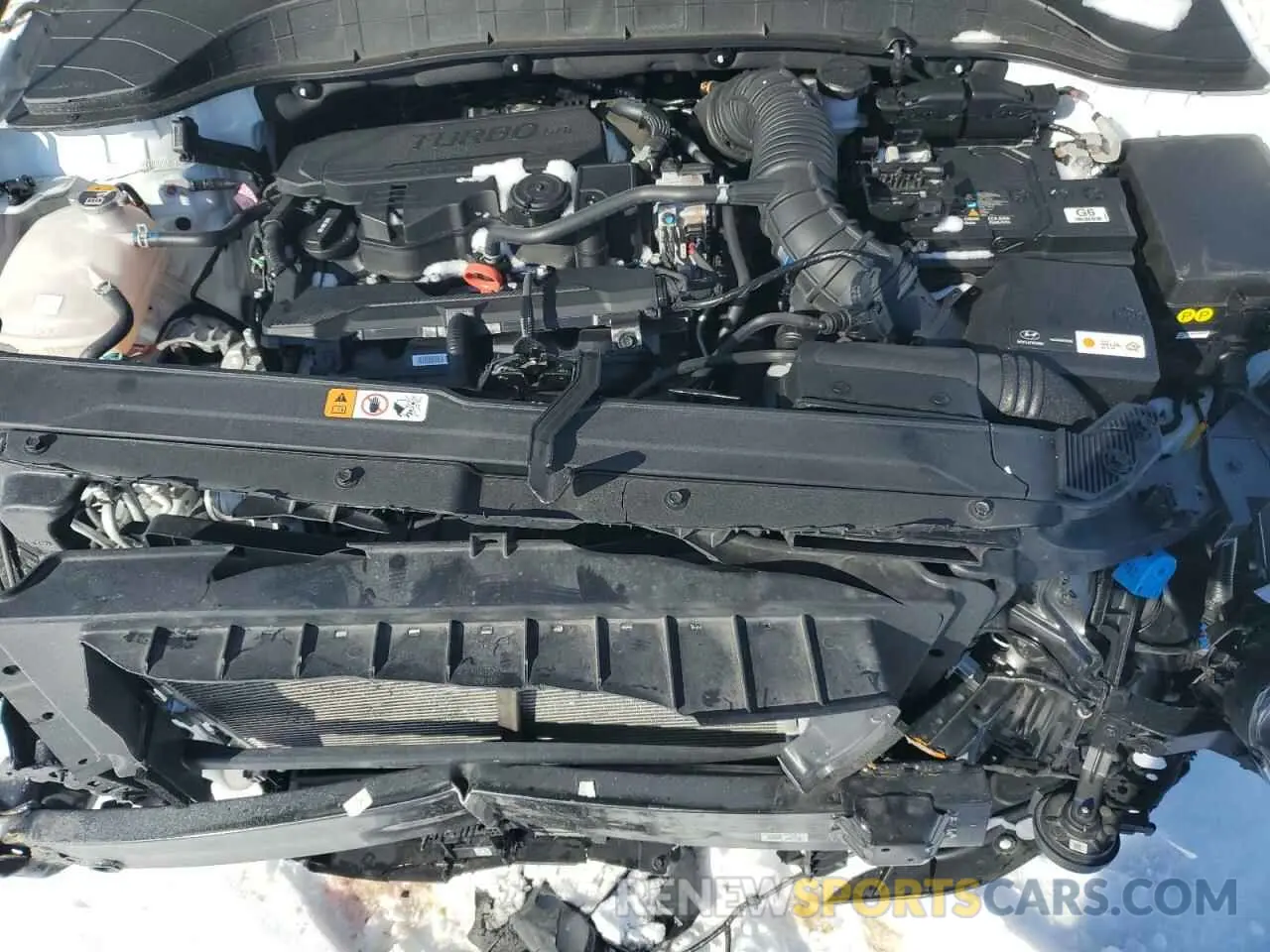 11 Photograph of a damaged car KM8K5CA3XNU811031 HYUNDAI KONA 2022