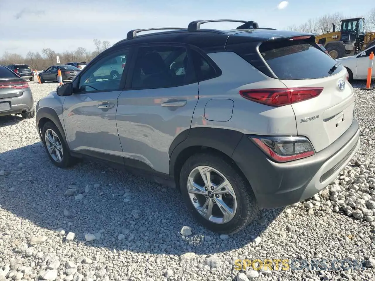 2 Photograph of a damaged car KM8K62AB1NU847933 HYUNDAI KONA 2022