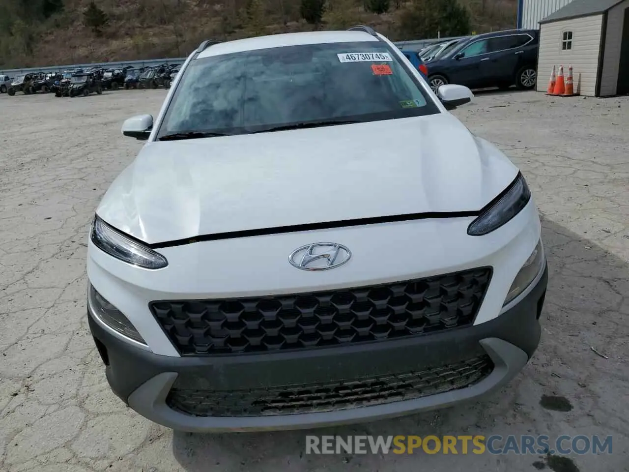 5 Photograph of a damaged car KM8K62AB2NU916712 HYUNDAI KONA 2022