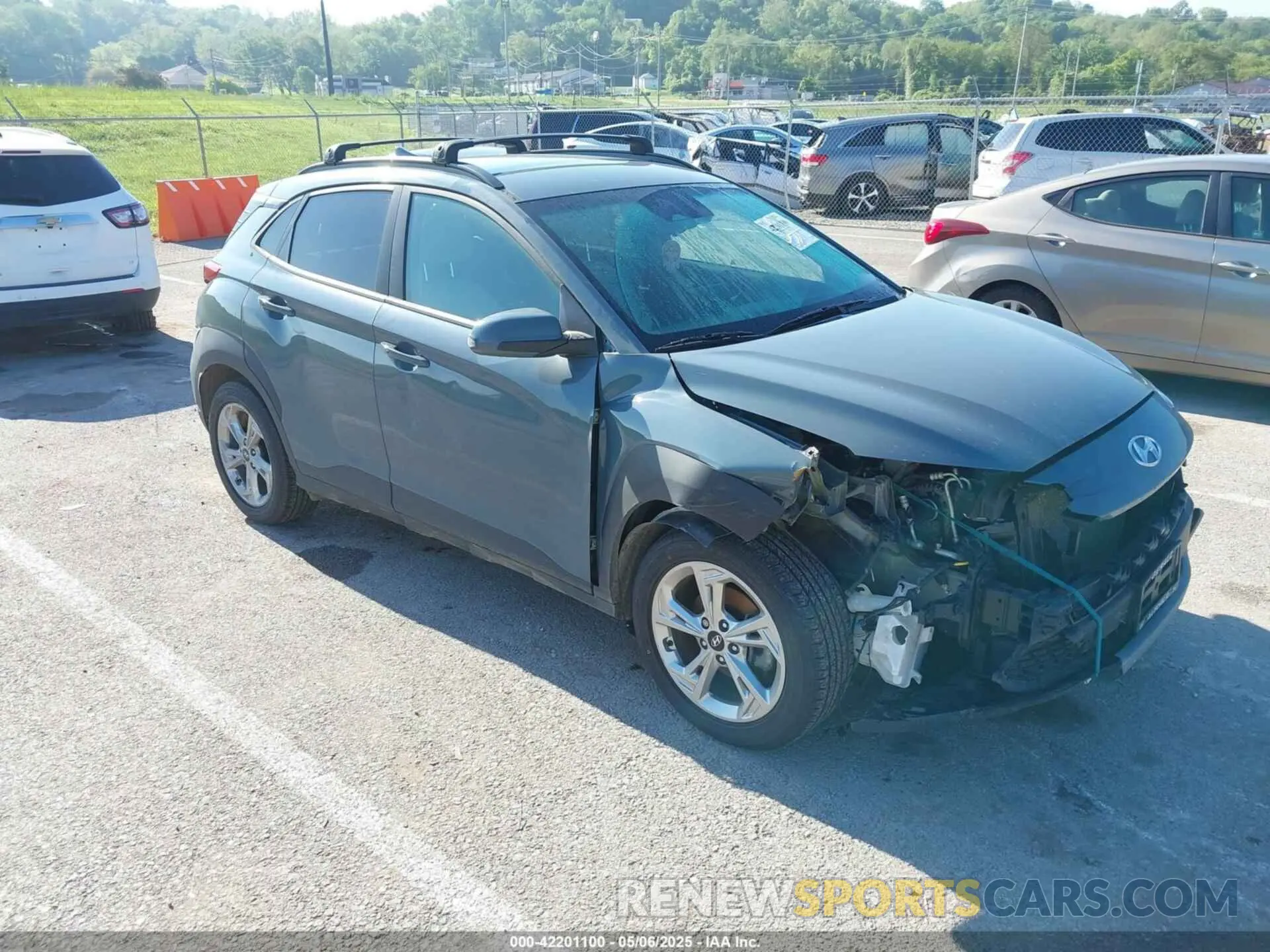 1 Фотография поврежденного автомобиля KM8K62AB3NU847478 HYUNDAI KONA 2022